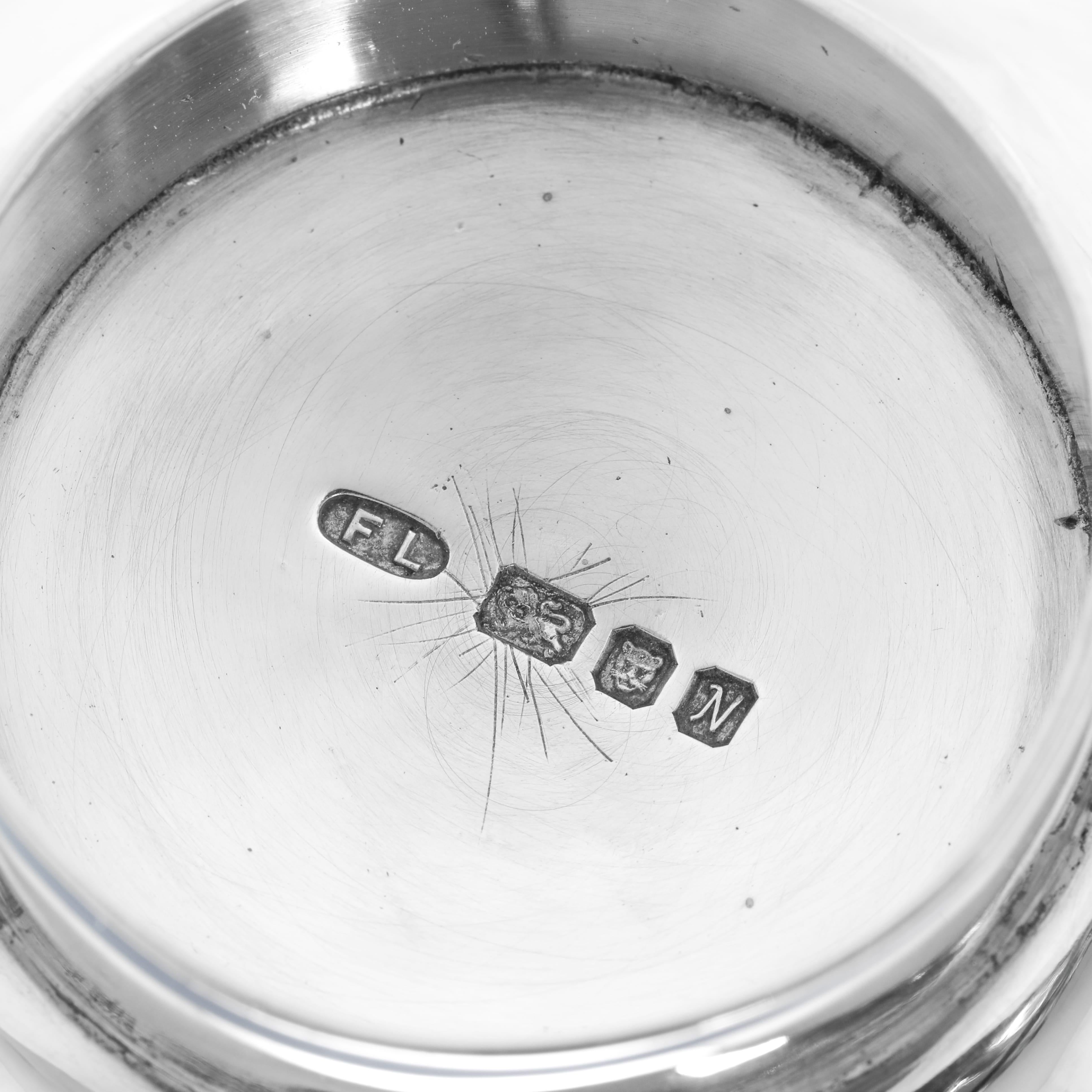 English Frances Loyen - a very rare plique-a-jour enamel silver beaker - London 1987 For Sale