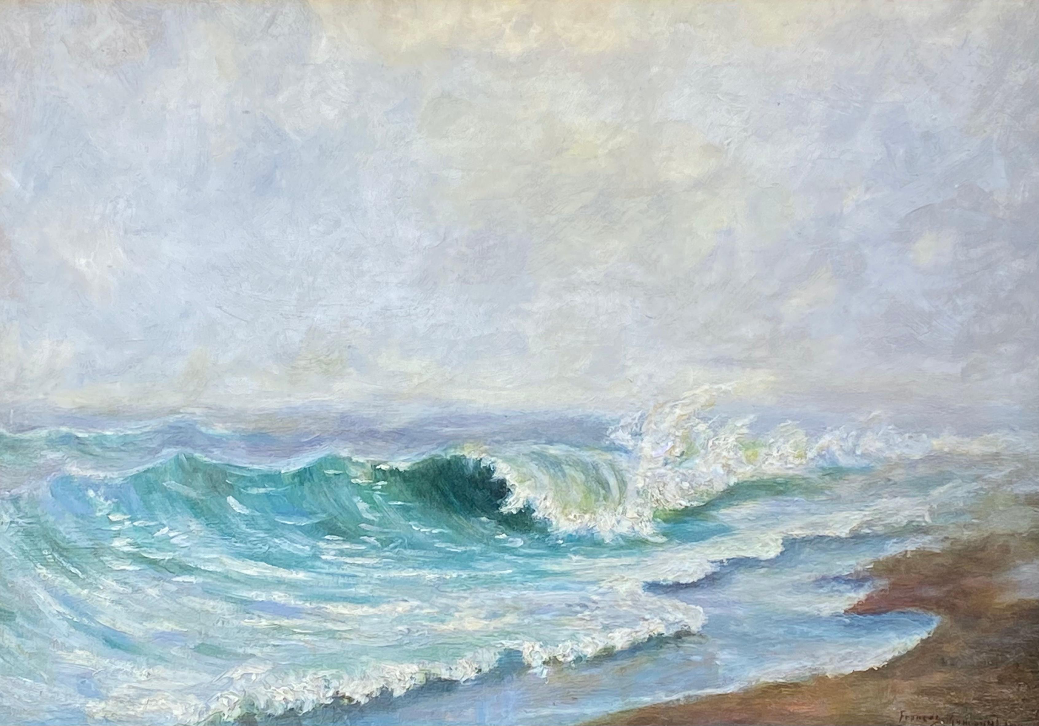 “Rolling Wave” - Painting by Frances Miller Mumaugh