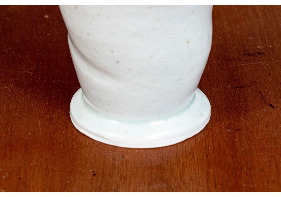 American Frances Palmer Glazed Porcelain Baluster Vase