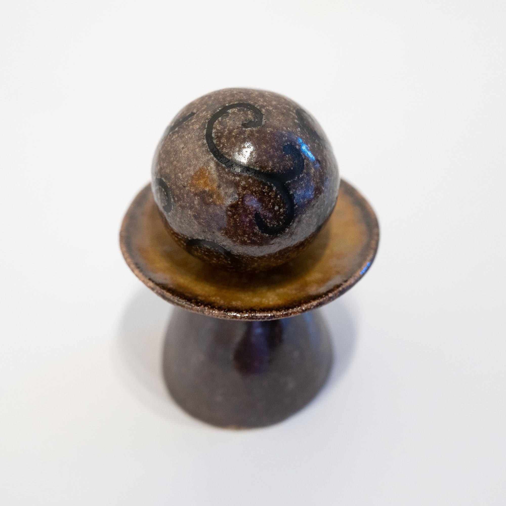 Frances Parker Abstract Sculpture - Golden Apples 24