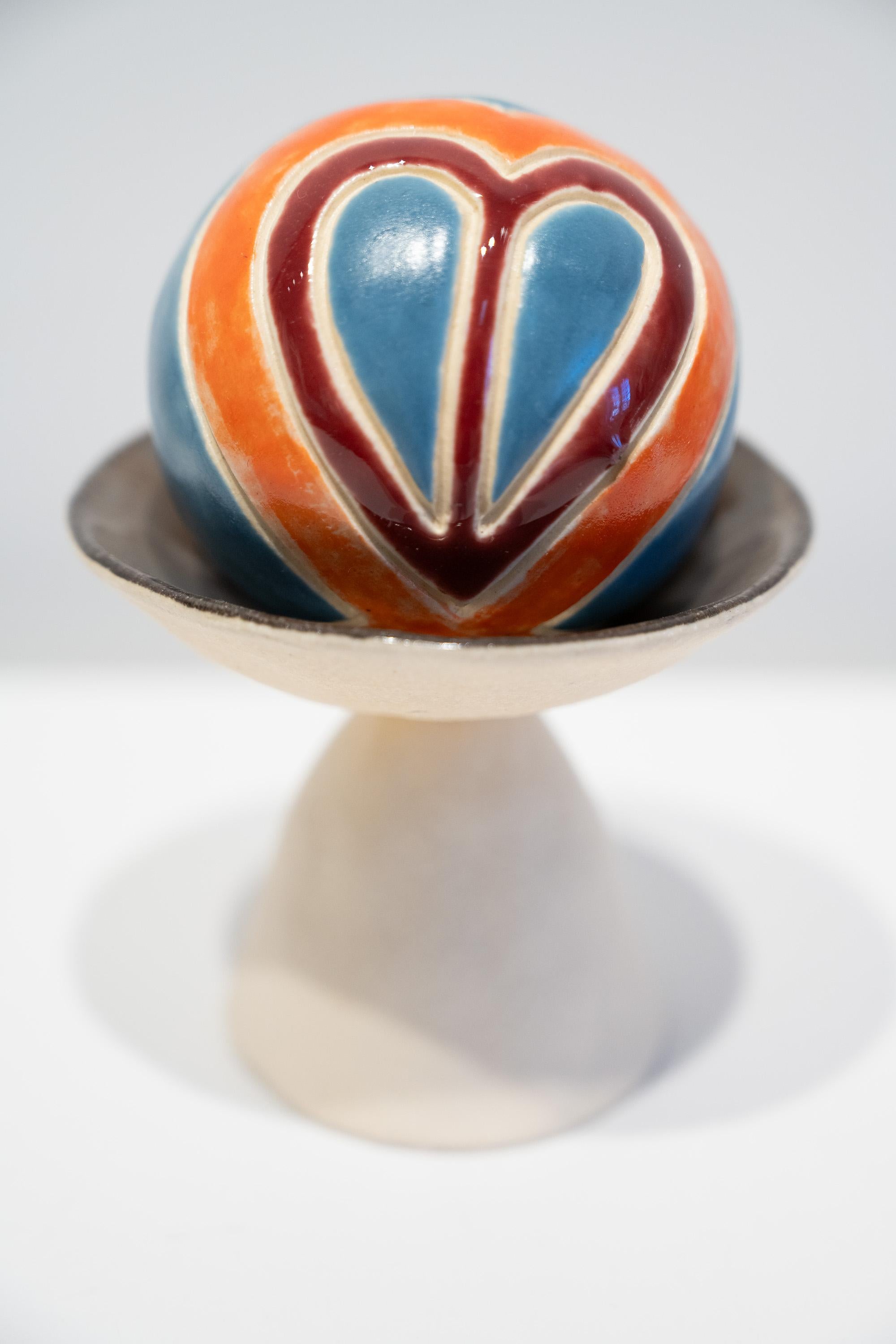 Frances Parker Abstract Sculpture – Goldene Äpfel 49
