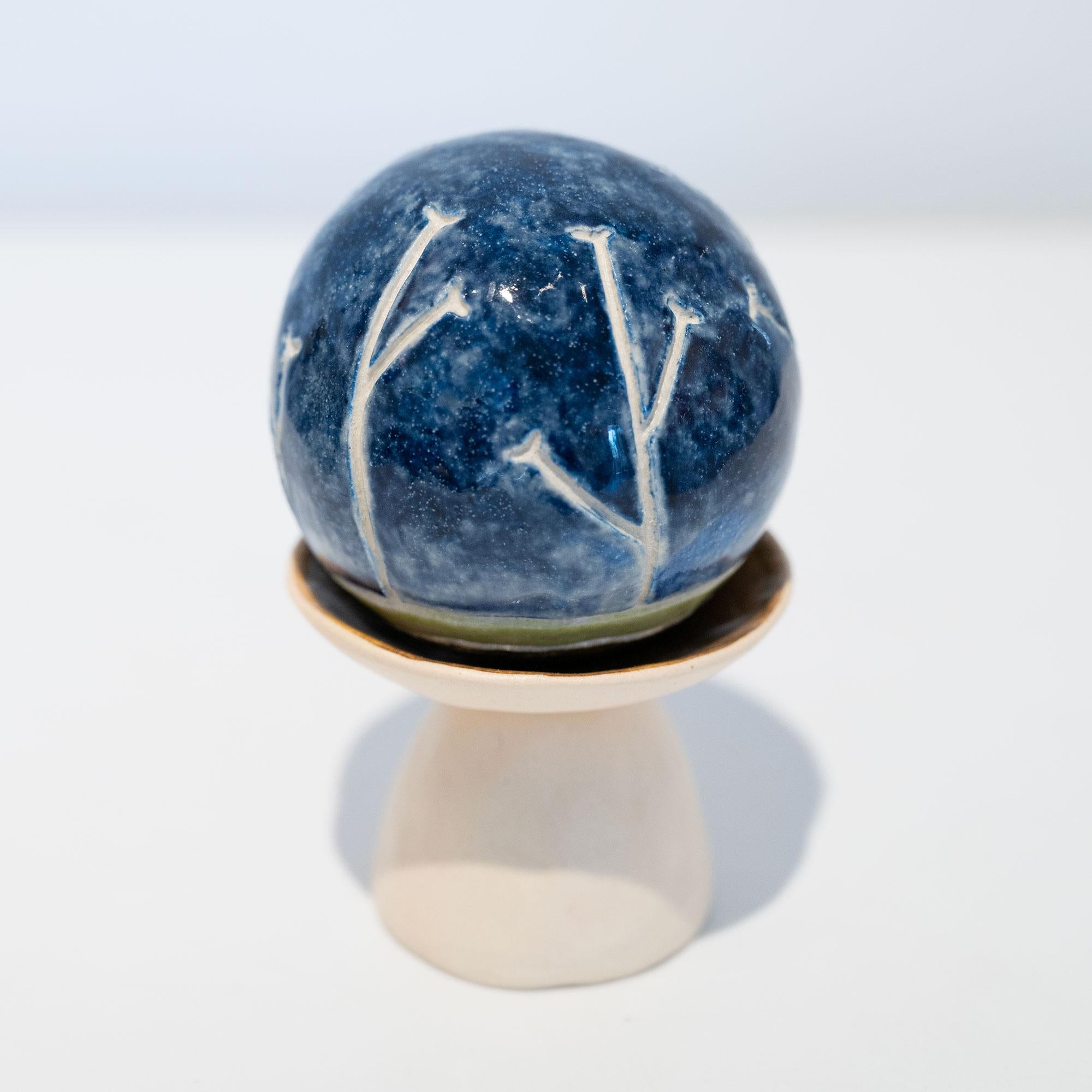 Abstract Sculpture de Frances Parker - Manzanas Golden 55