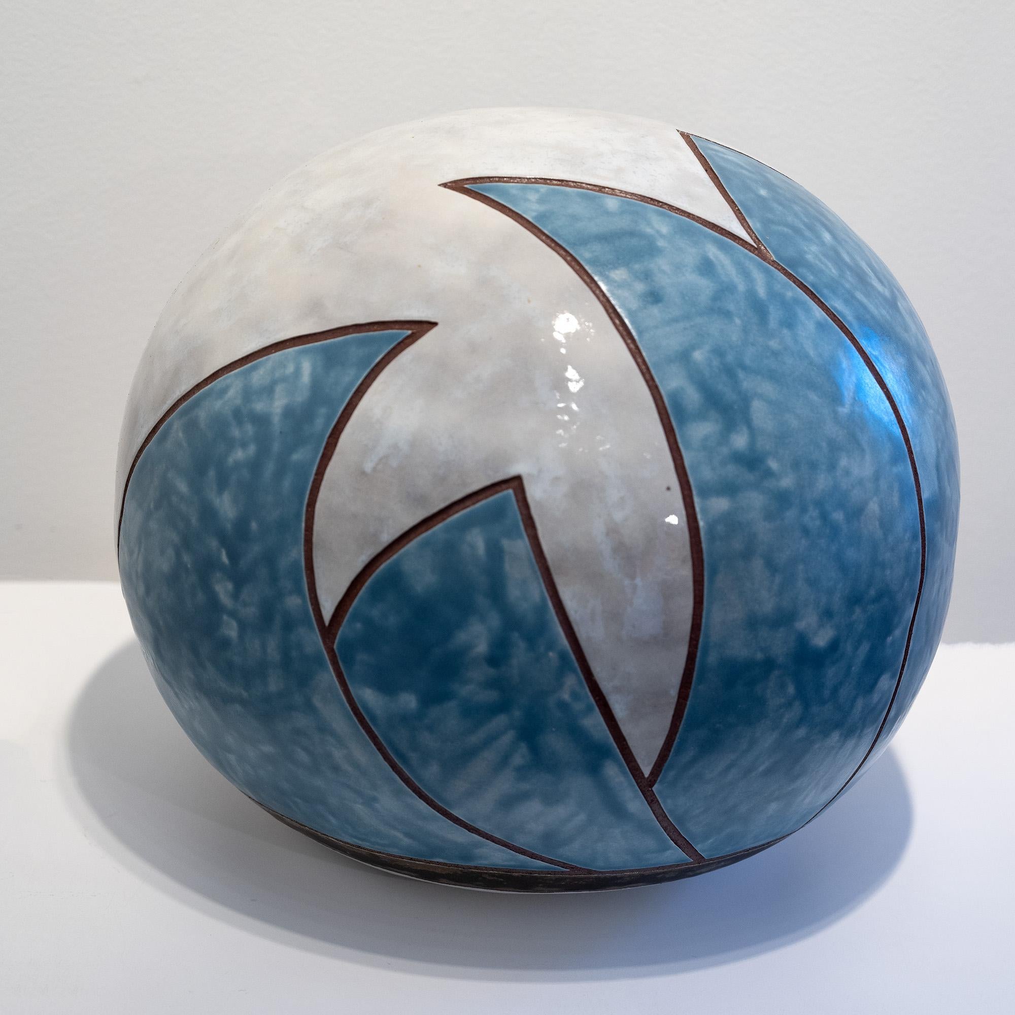 Frances Parker Abstract Sculpture - Marbles for Atlas 6