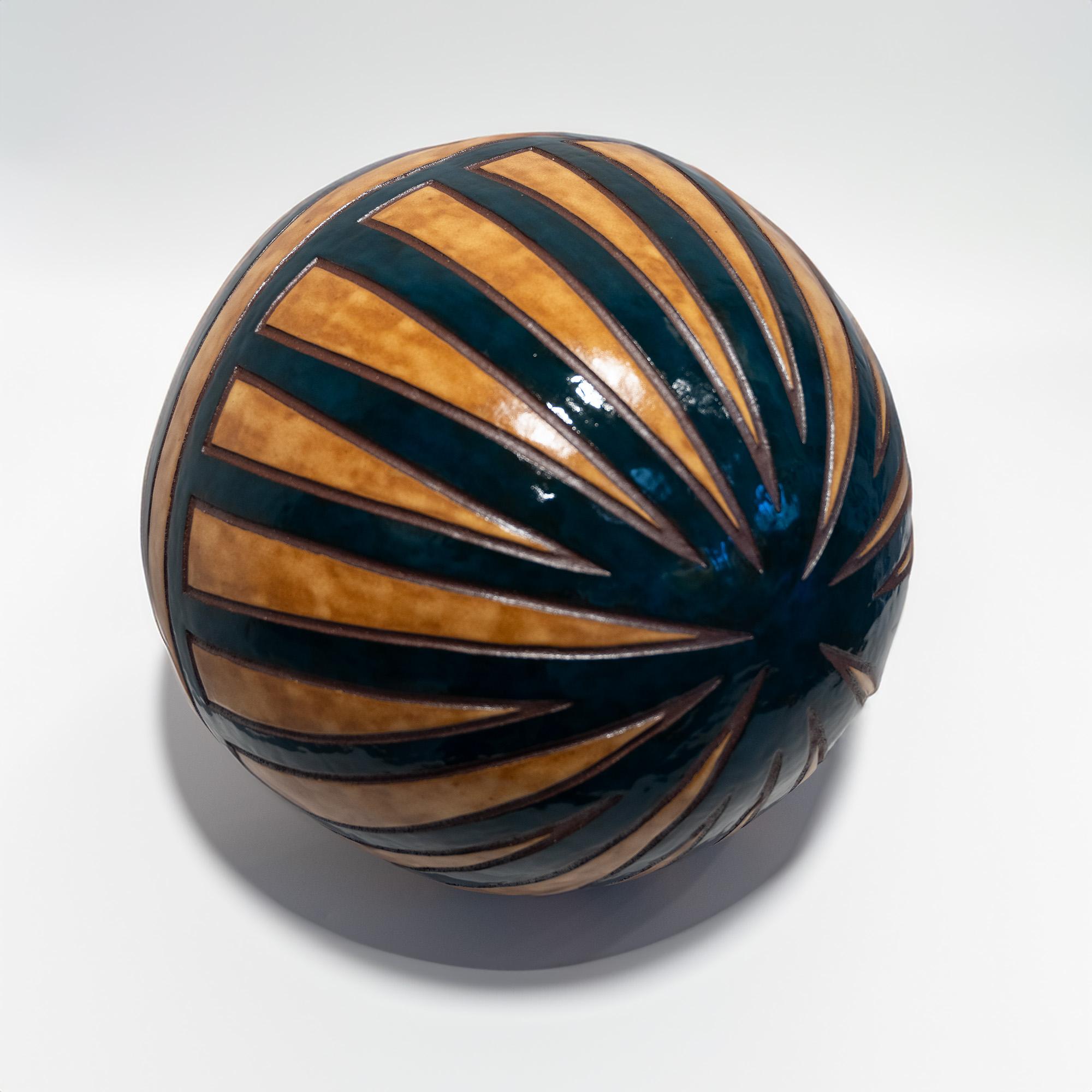 Frances Parker Abstract Sculpture - Marbles for Atlas 8