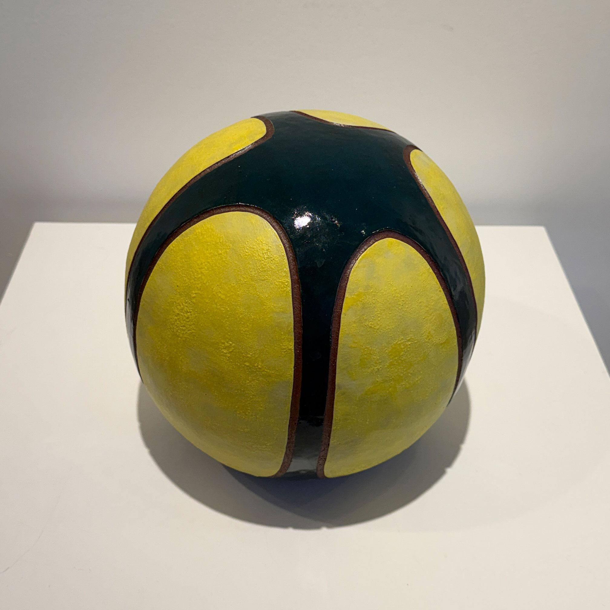 Frances Parker Abstract Sculpture - Marbles for Pleiades 11, Abstract Ceramic Sculpture, Unframed, 2010+