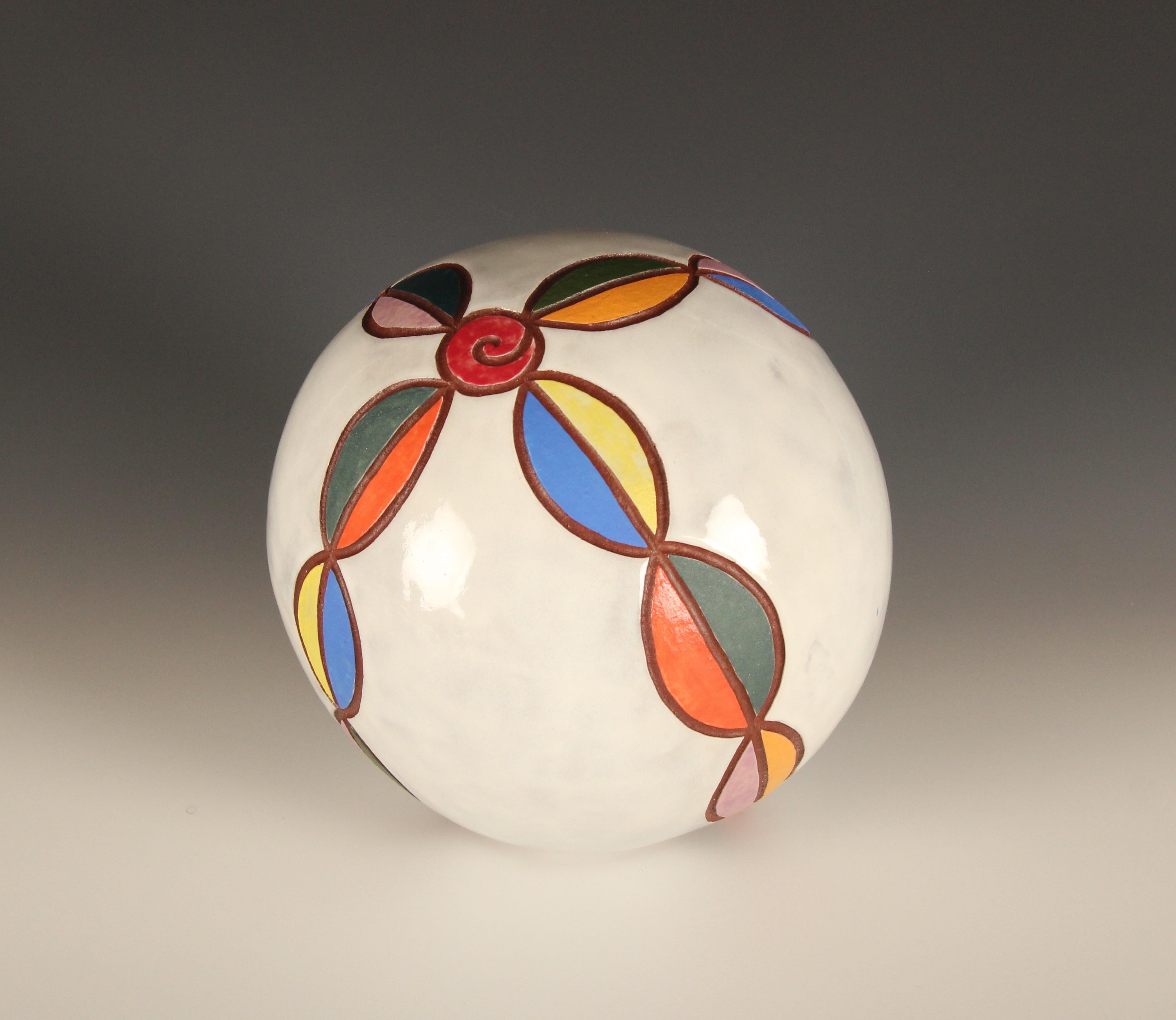 Pleiades 8 Abstract Ceramic Sculpture, Hand Built, Unframed, 2010+