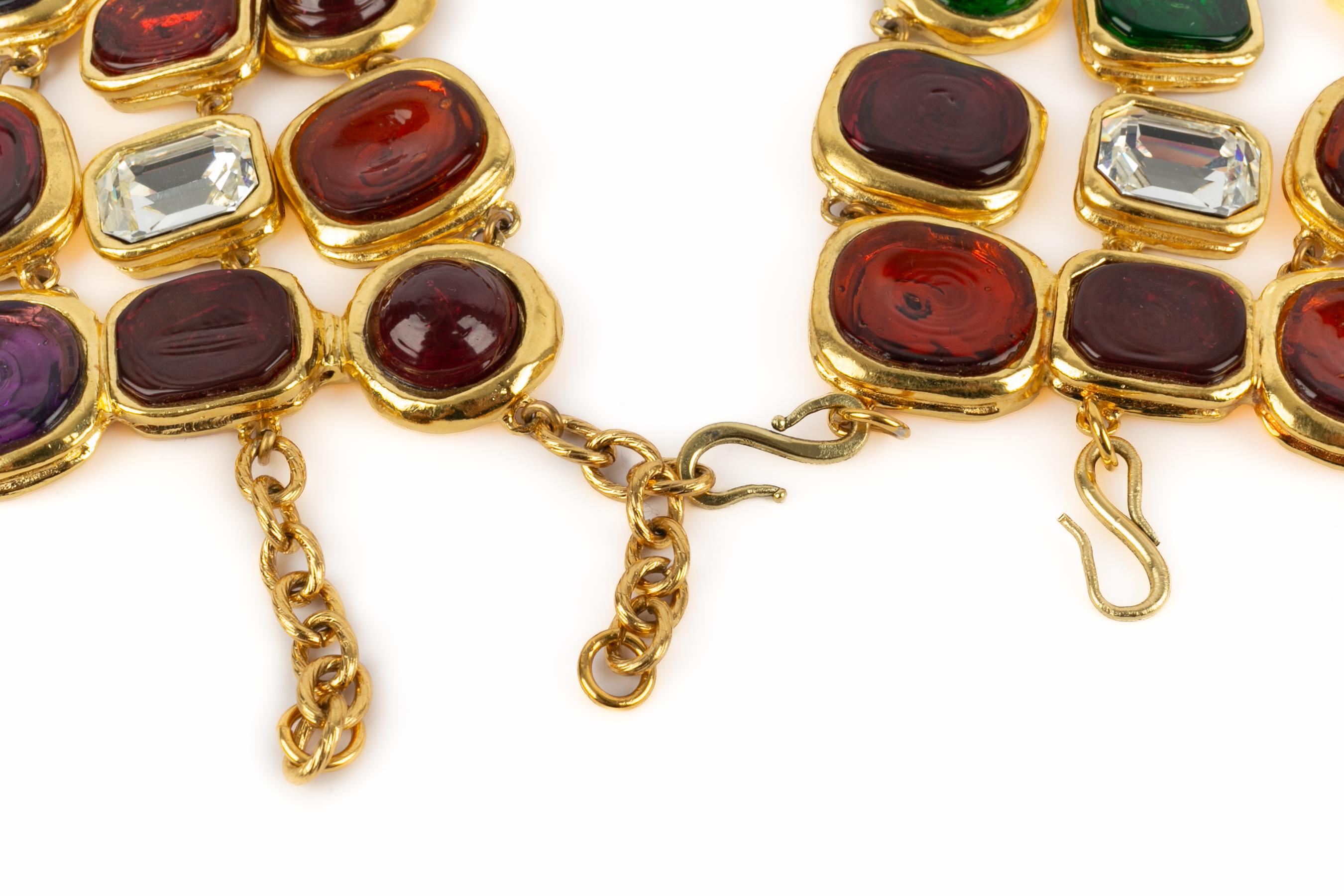 Frances Patiky Stein dickey necklace For Sale 1