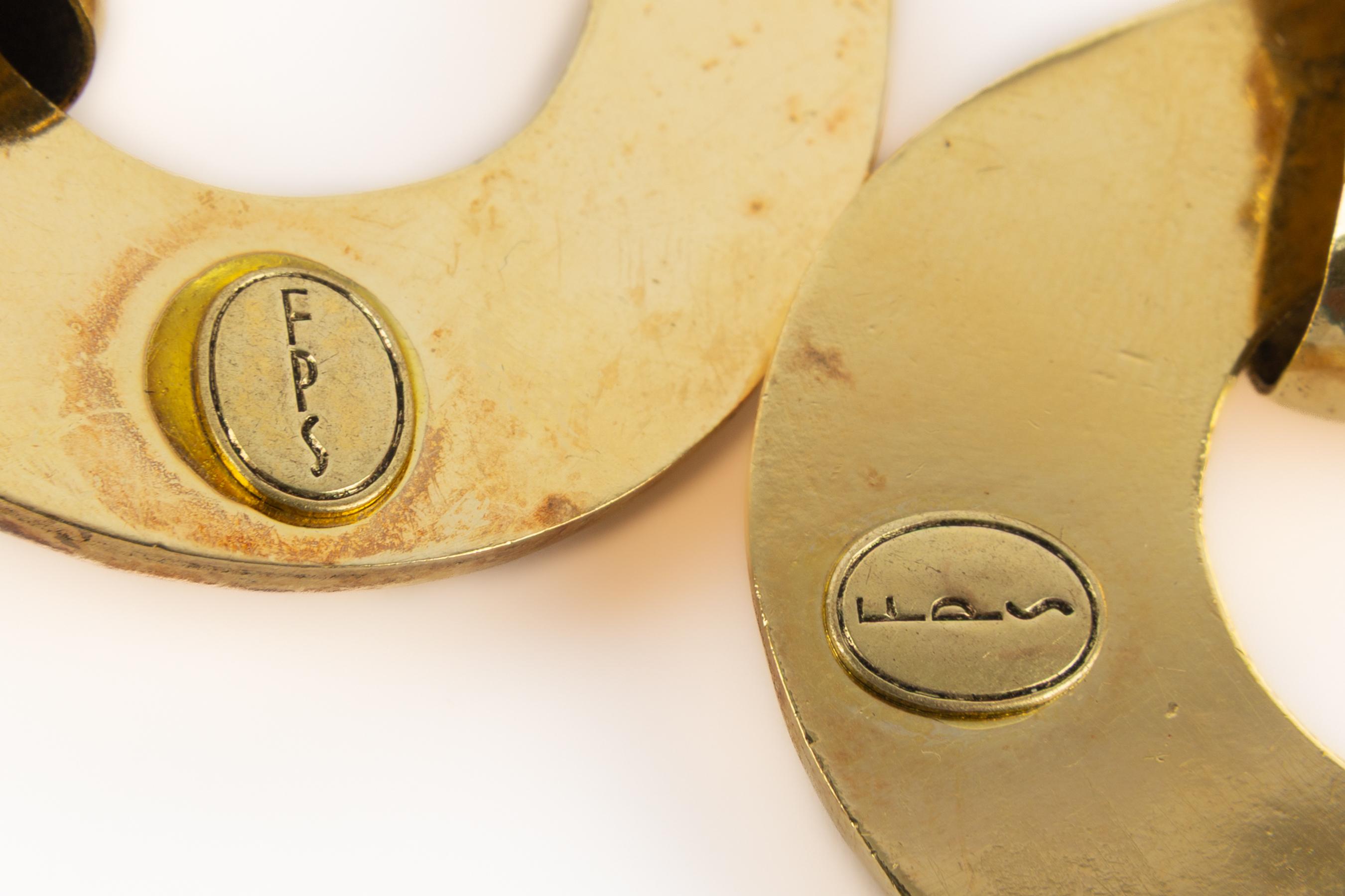 Orecchini Frances Patiky Stein In condizioni ottime in vendita a SAINT-OUEN-SUR-SEINE, FR