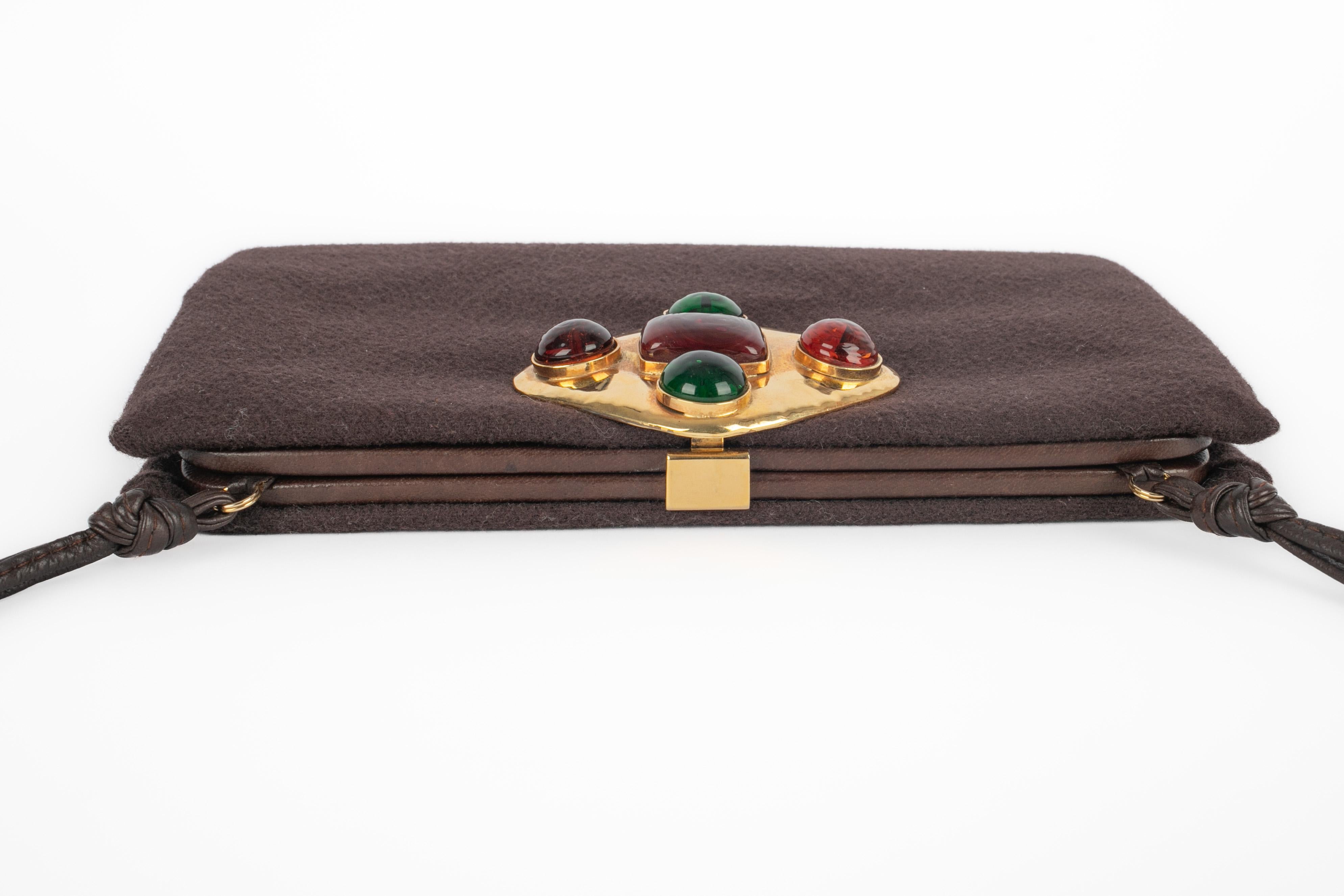 Frances Patiky Stein Handtasche im Angebot 2