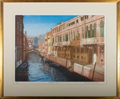 Frances St Clair Miller - Contemporary Aquatint, Fondamenta Zen