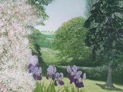 Frances St. Clair Miller (b.1947) - Contemporary Etching, Brobury Gardens