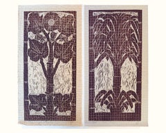 Flowers and Palm Trees