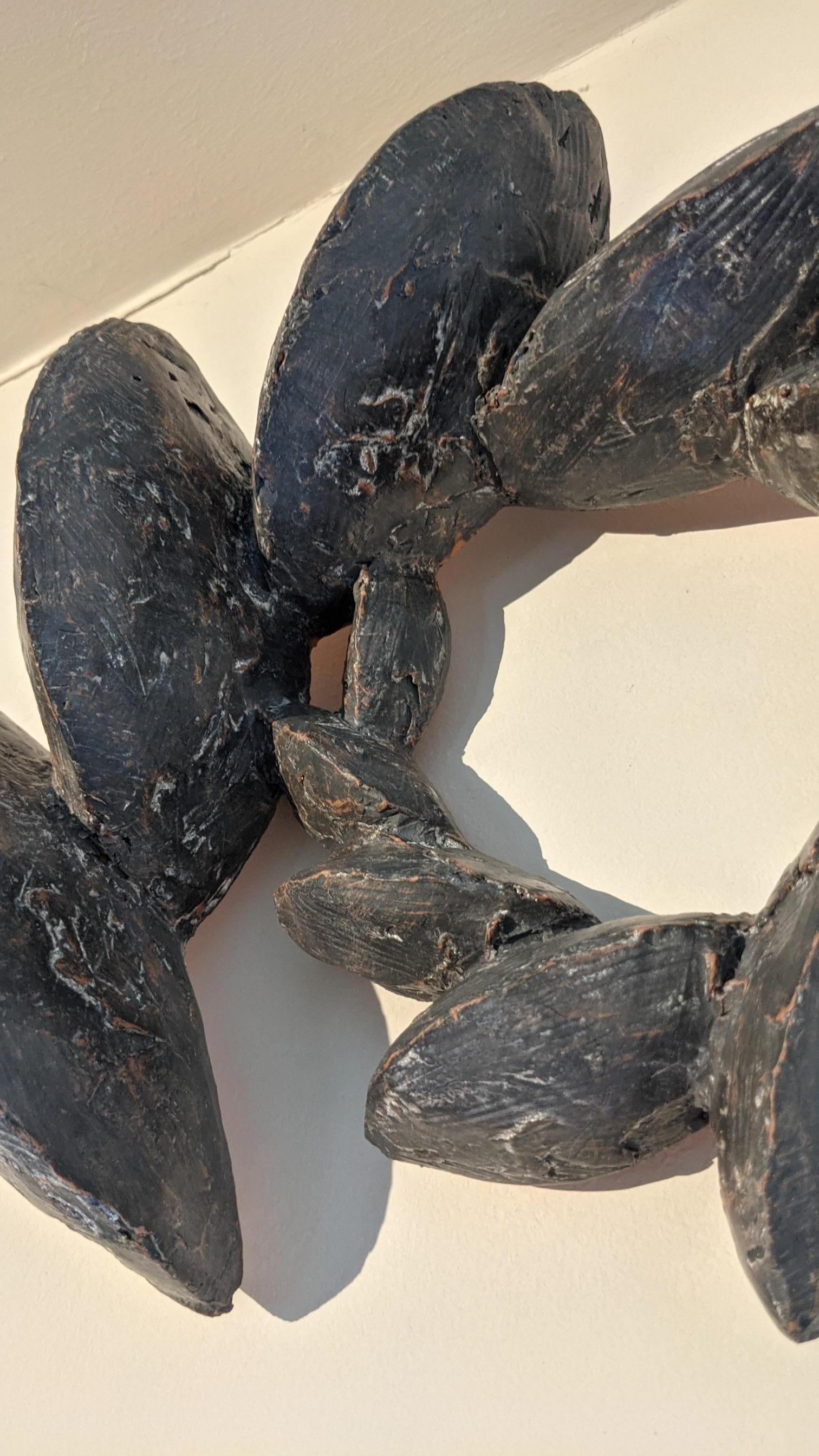 Grenouille noire - Autres styles artistiques Sculpture par Francesc Burgos