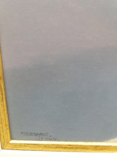 Casademont "le Vieux"  Blue  Landscape of Castile original  acrylic painting