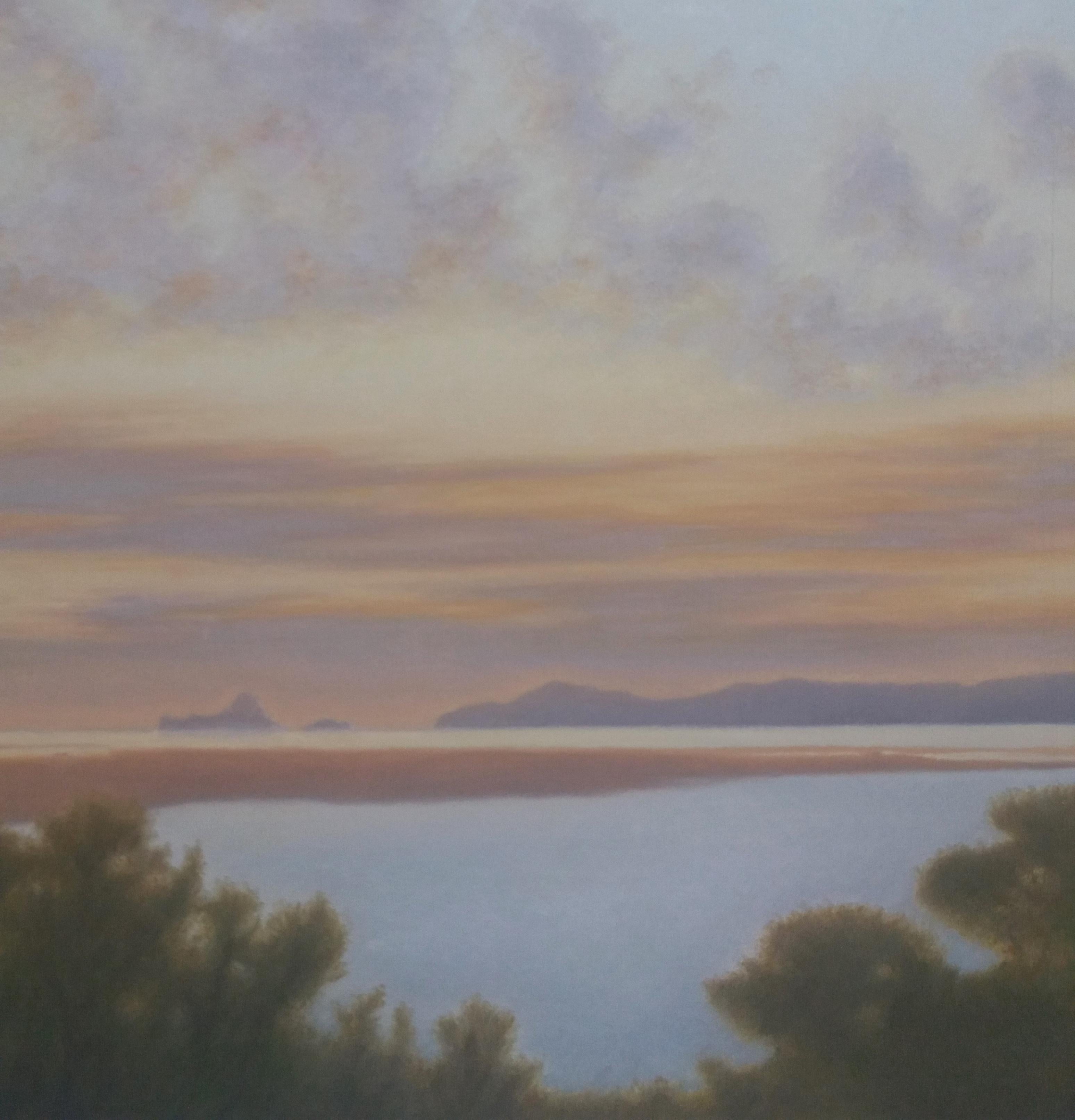 Casademont   Lago pintura acrílica original en venta 5