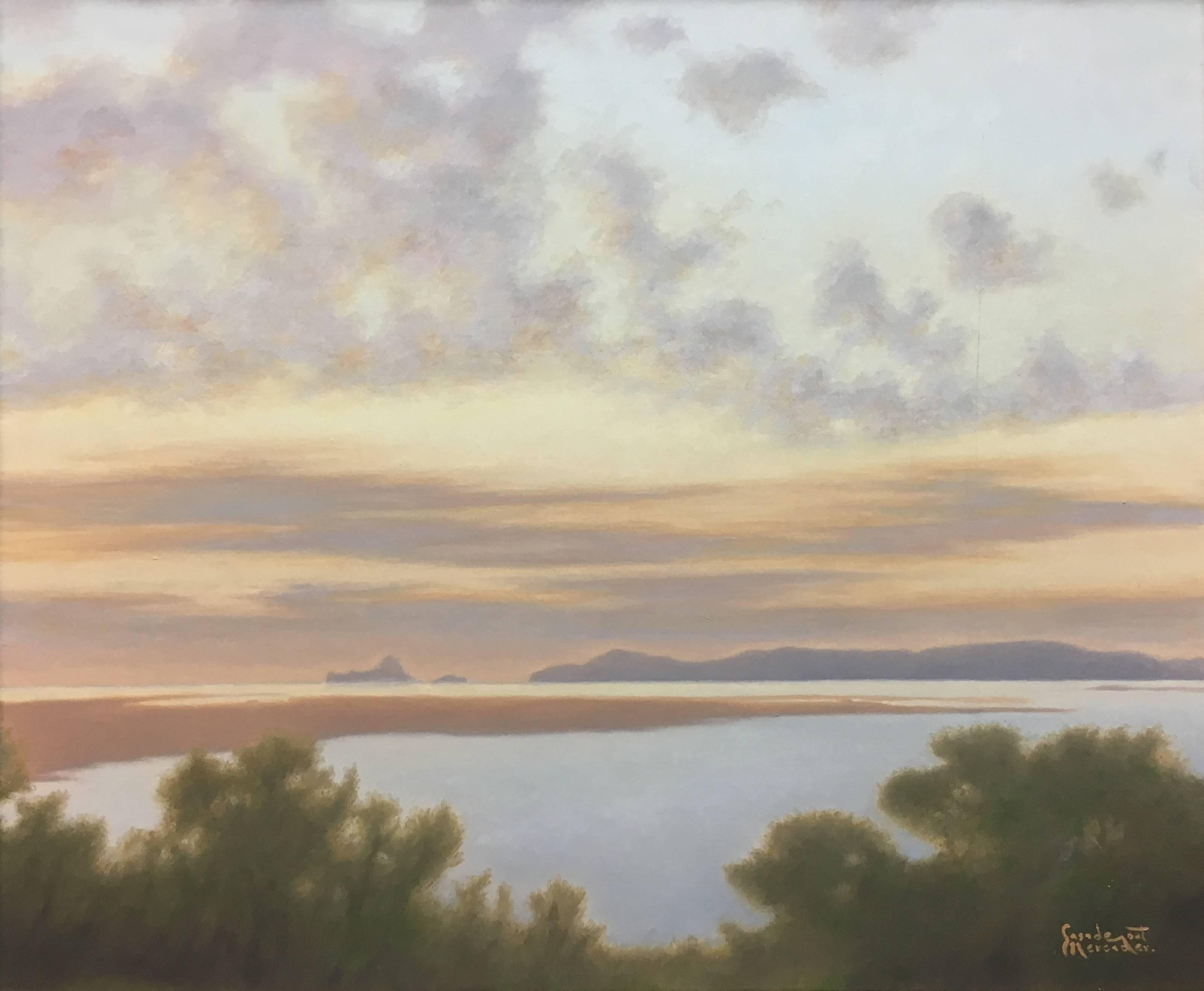 Casademont   Lago pintura acrílica original - Painting de Francesc Casademont Mercader