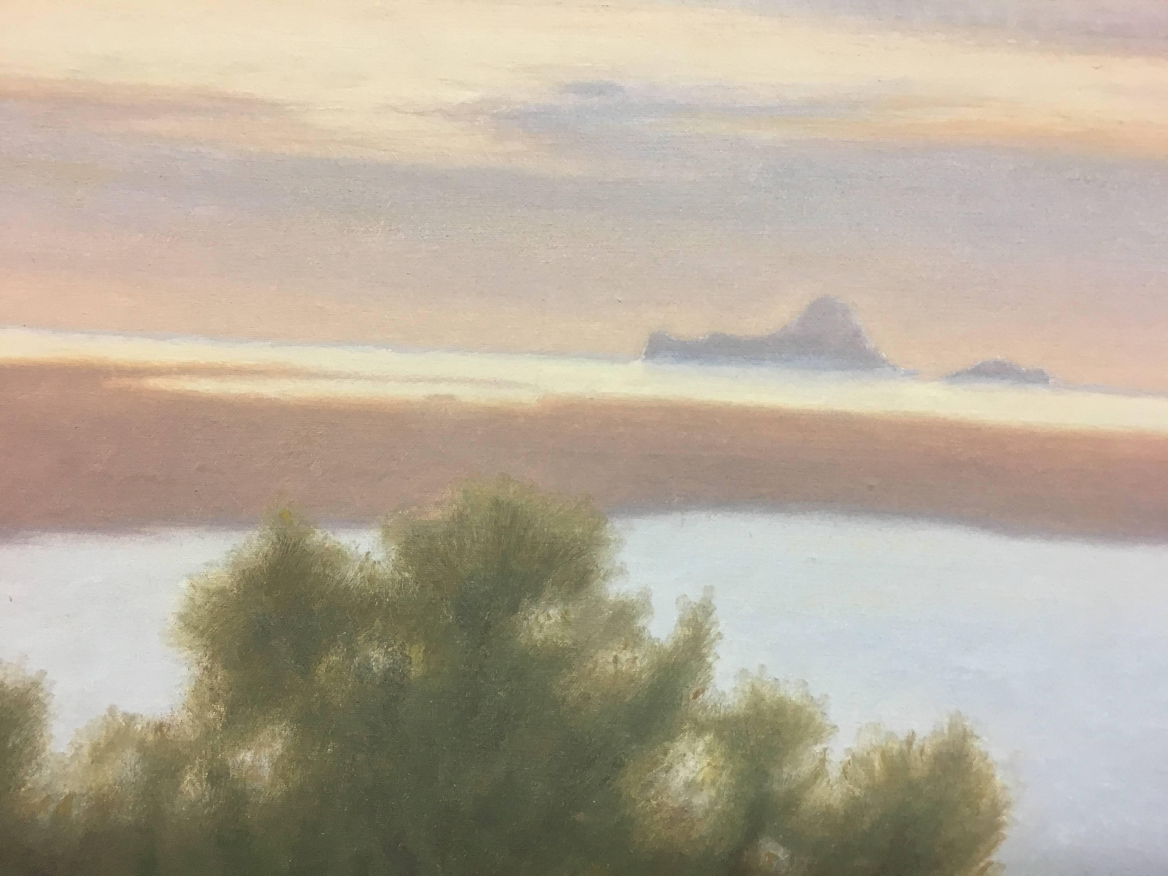 Obra original del artista barcelonés.
Hermoso paisaje.
Francesc Casademont Mercader, pintor catalán con más de 30 años de experiencia. Especializado en paisajes al óleo, le fascina representar su tierra natal, especialmente la zona del Lluçanès, con