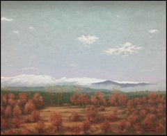 CASADEMONT Pyrenees landscape - original acrylic canvas painting-