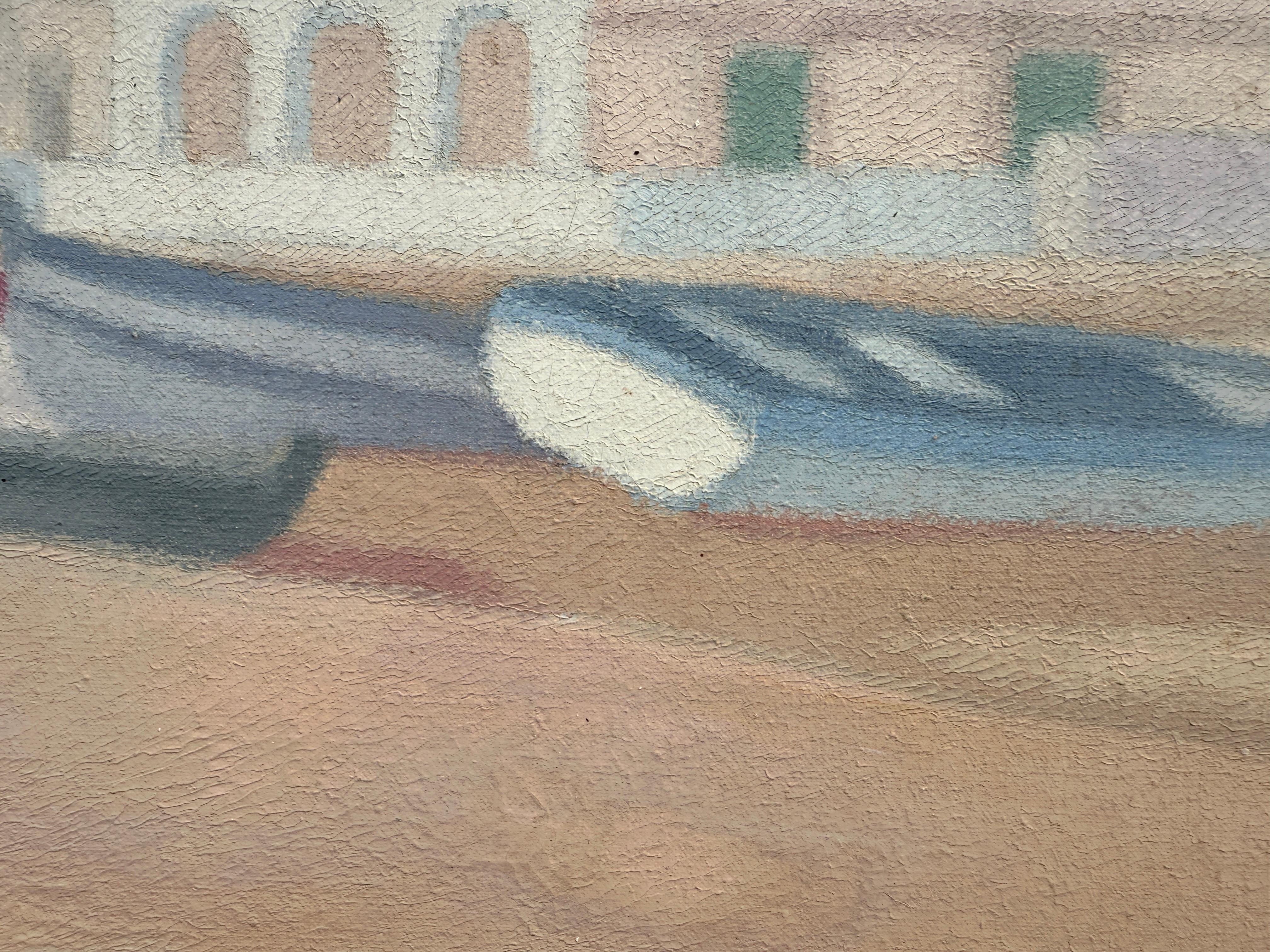 Titre : Plage de San Salvador, El Vendrell, Espagne
Artistics : Francesc d'Assís Casademont i Pou (signé CASADEMONT _)
Date : Novembre 1976
Médium : Huile sur toile
Dimensions : 54 x 65 cm (21,3 x 25,6 pouces) : 54 x 65 cm (21.3 x 25.6 in)
Support :