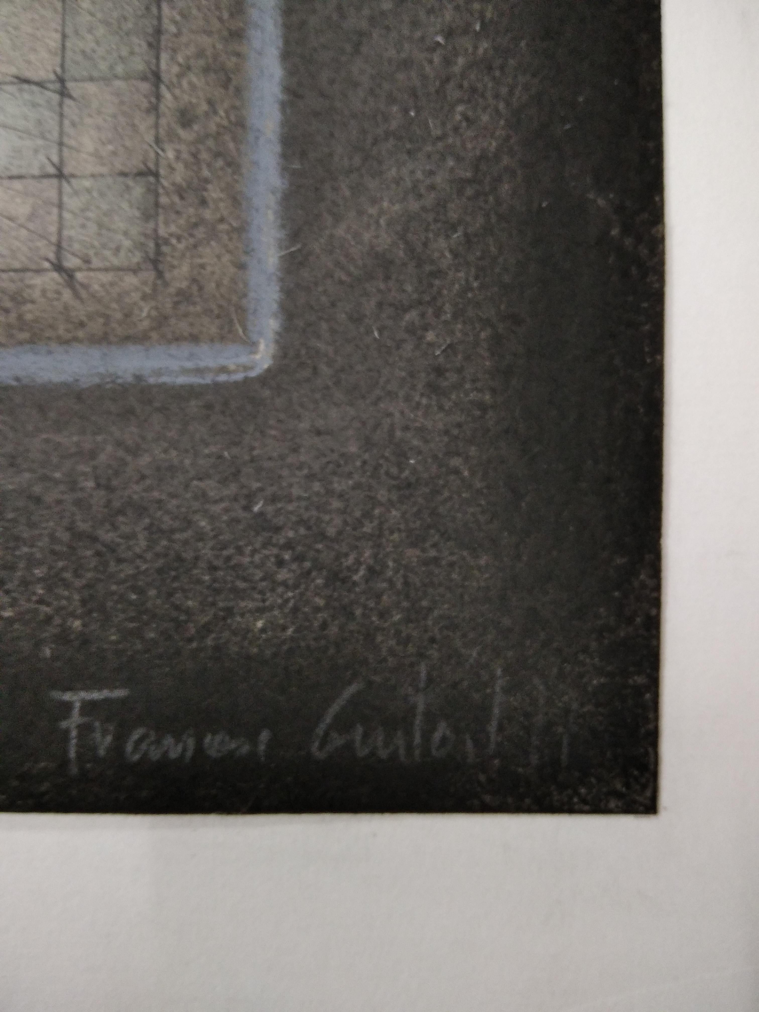 Senza titolo - Painting Astratto di Francesc Guitart