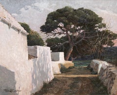 Óleo sobre tela - Camí Des Pi (Menorca) - Año 1988