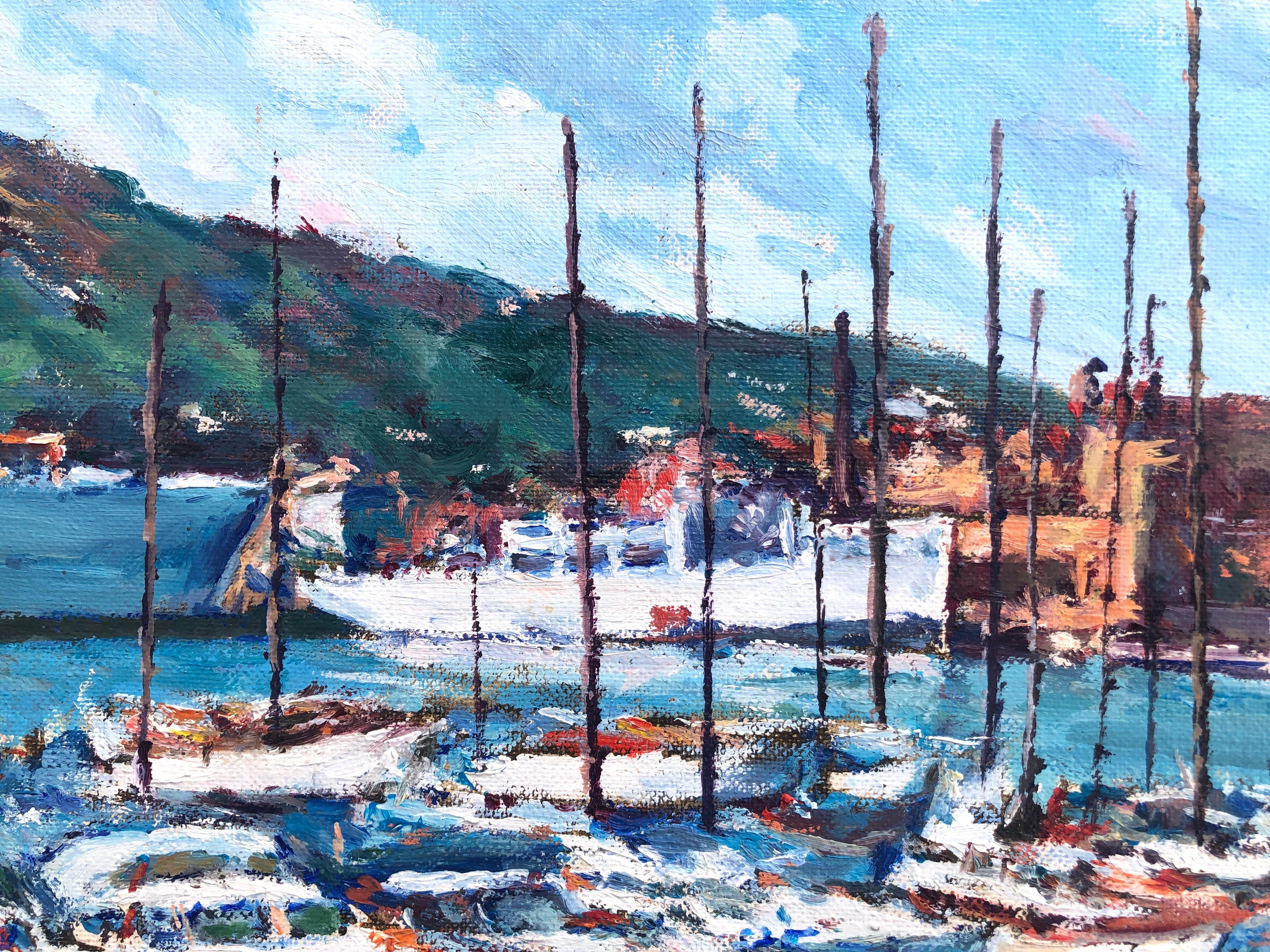 Francesc Saborit Sans - Puerto náutico de Barcelona - Óleo sobre lienzo

Medidas del óleo 46x55 cm.

Sin marco.
