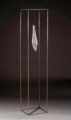 Costruzione de Francesca Bernardini - Escultura abstracta, mármol y acero, form