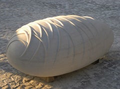 Evolution di Francesca Bernardini - Scultura astratta, marmo bianco di Carrara