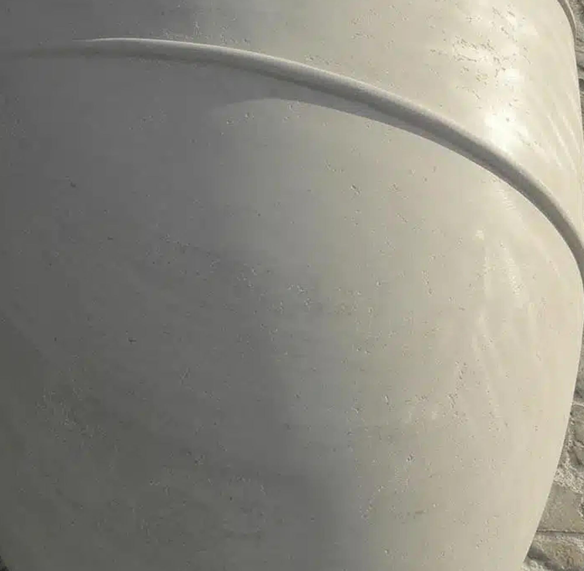 Evolución de Francesca Bernardini - Escultura abstracta, mármol blanco de Carrara en venta 8