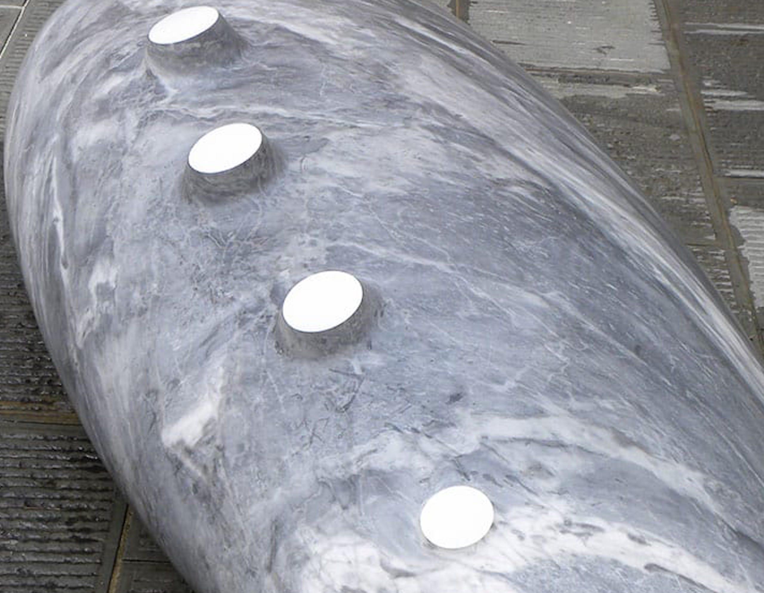 Perpetual motion by Francesca Bernardini - Large marble sculpture, abstract For Sale 3