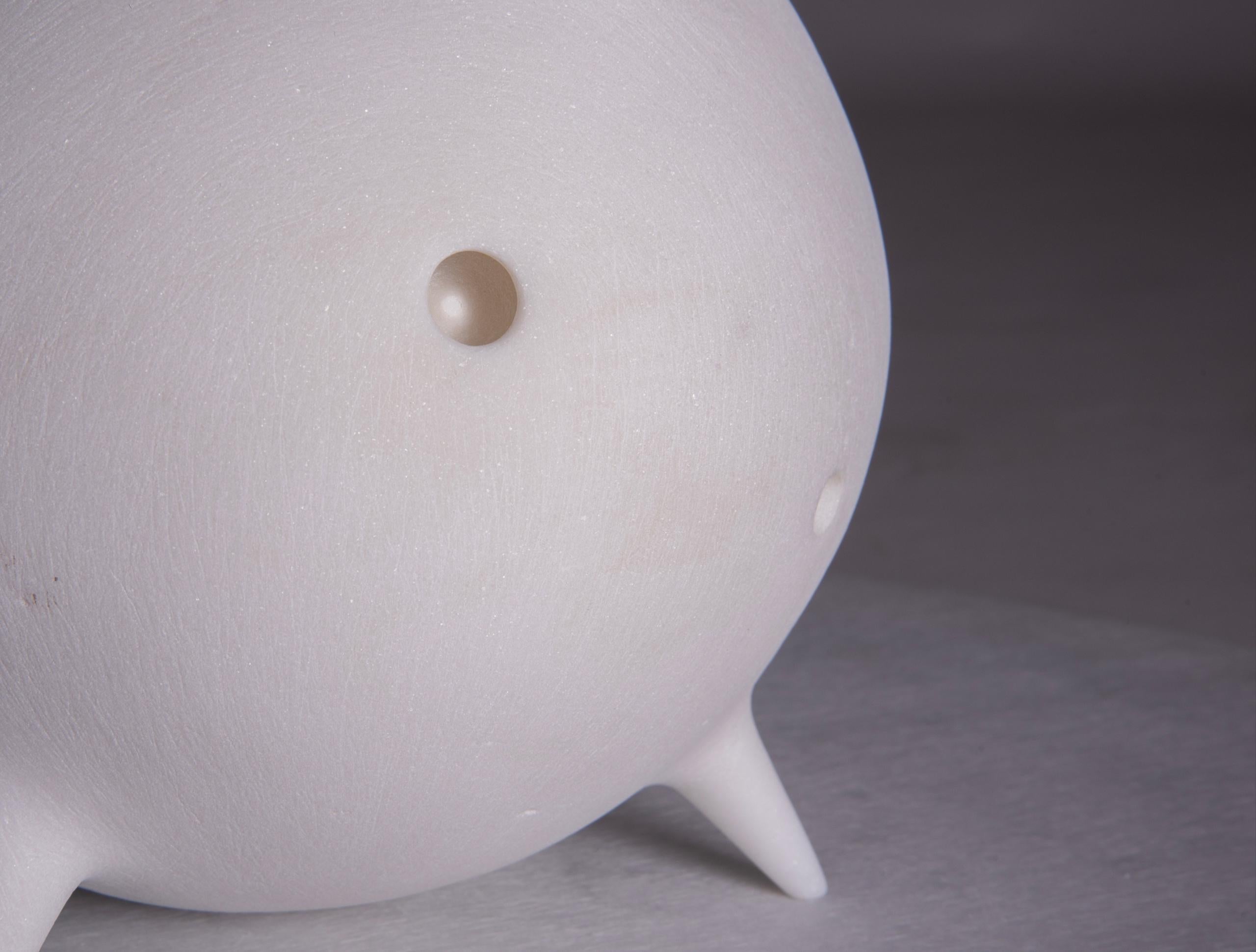 Poder de la naturaleza II de Francesca Bernardini - Escultura abstracta de mármol en venta 6