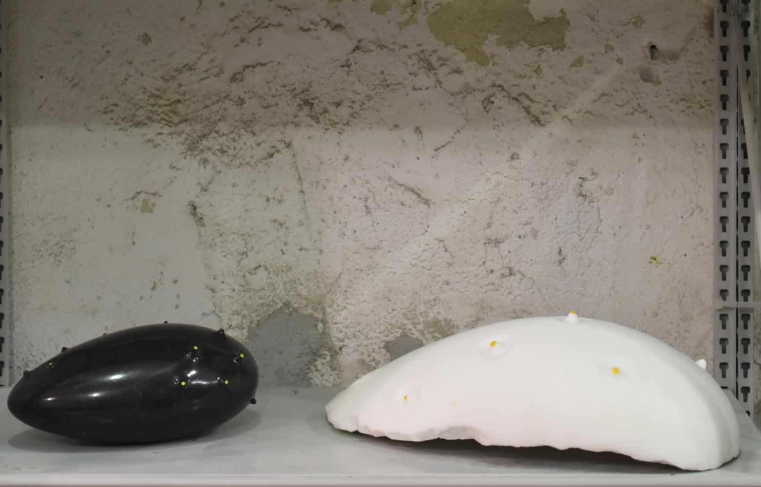 Up & Down by Francesca Bernardini - Abstract sculpture, Carrara marble, white For Sale 4