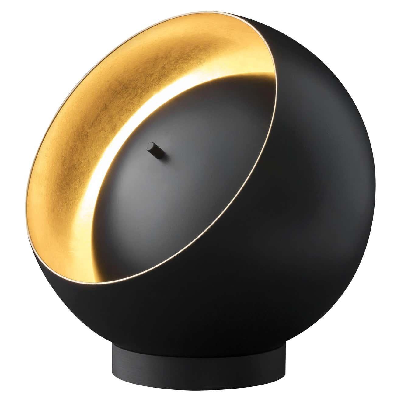 Lampada da tavolo Francesca Borelli 'Eva' in metallo nero di Oluce In condizioni Nuovo in vendita a Barcelona, Barcelona