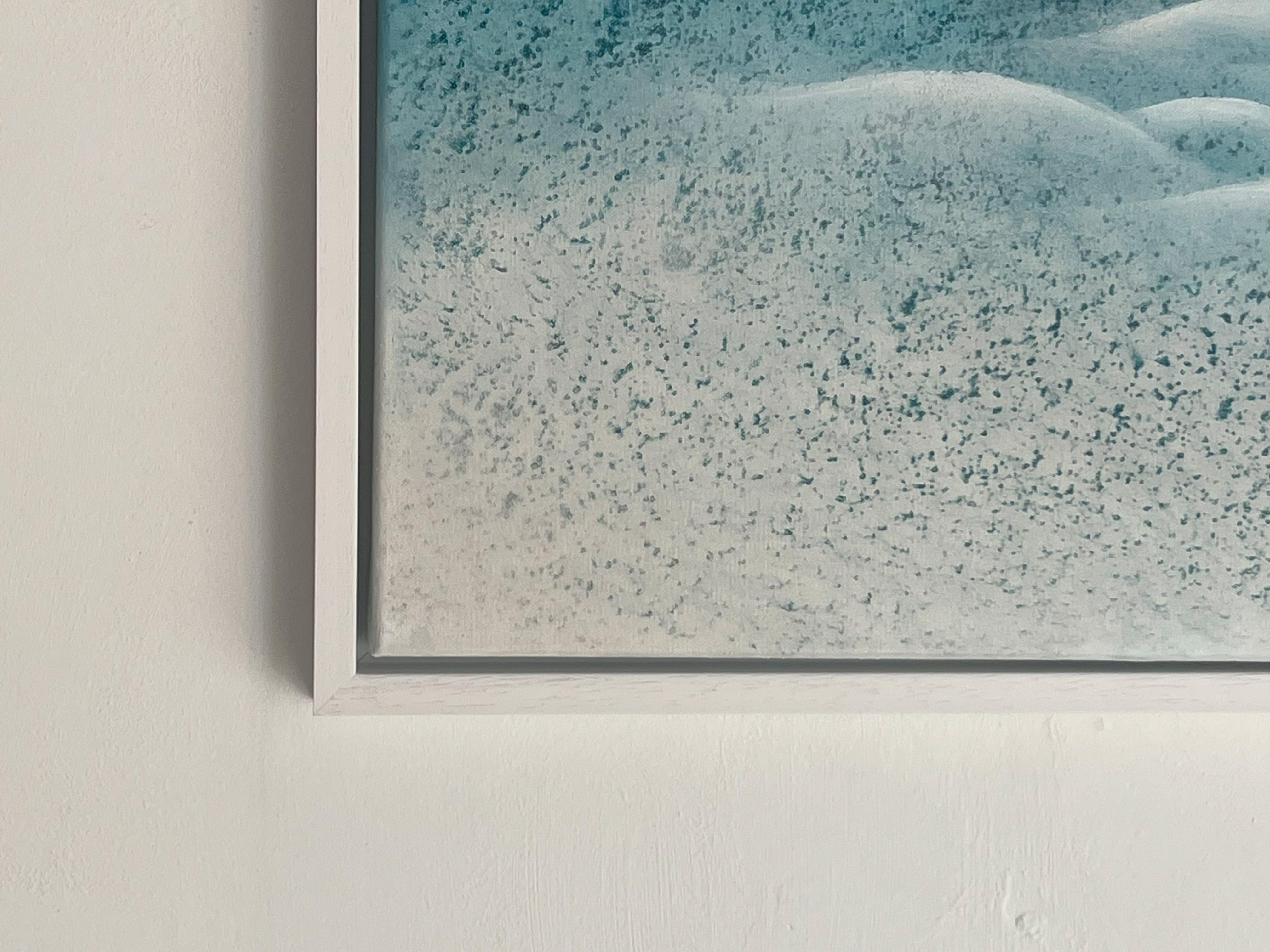 A través de mi obra, invito al espectador a encontrarse en el flujo y reflujo de estos paisajes abstractos. Cada pieza es un recordatorio de que, al igual que las nubes se desplazan por el cielo o las olas remodelan la orilla, nosotros también nos