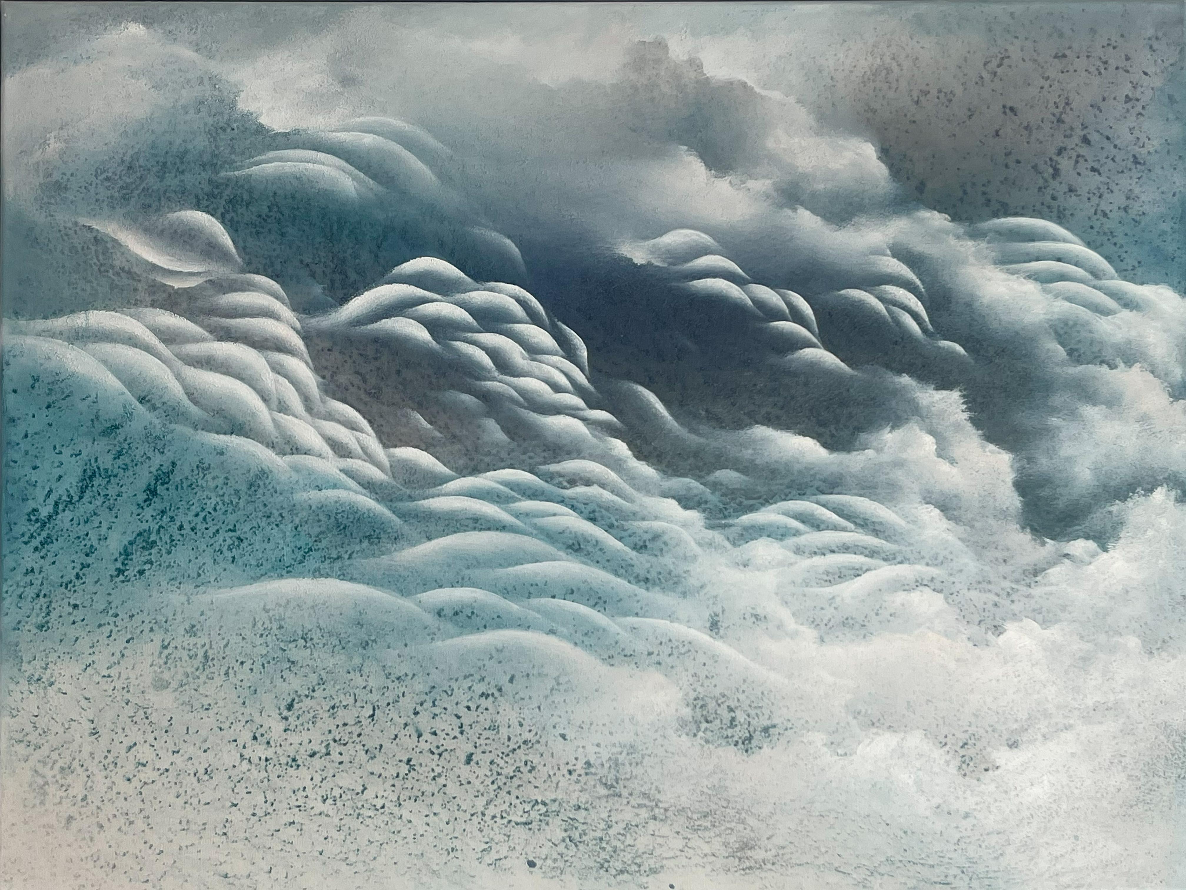 Abstract Painting de Francesca Borgo - Ecos de la brisa