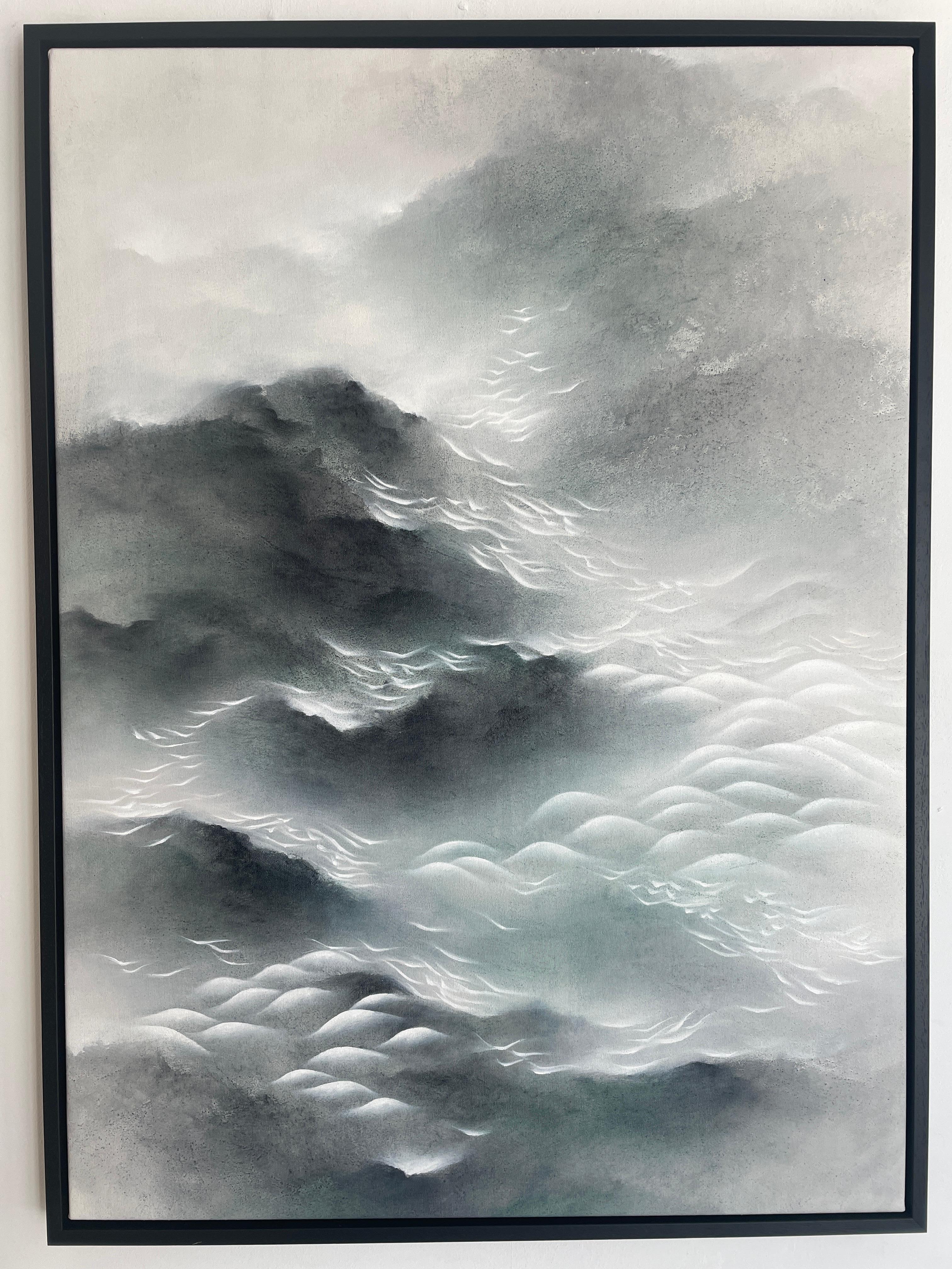 Allungarsi sul mondo - Painting di Francesca Borgo