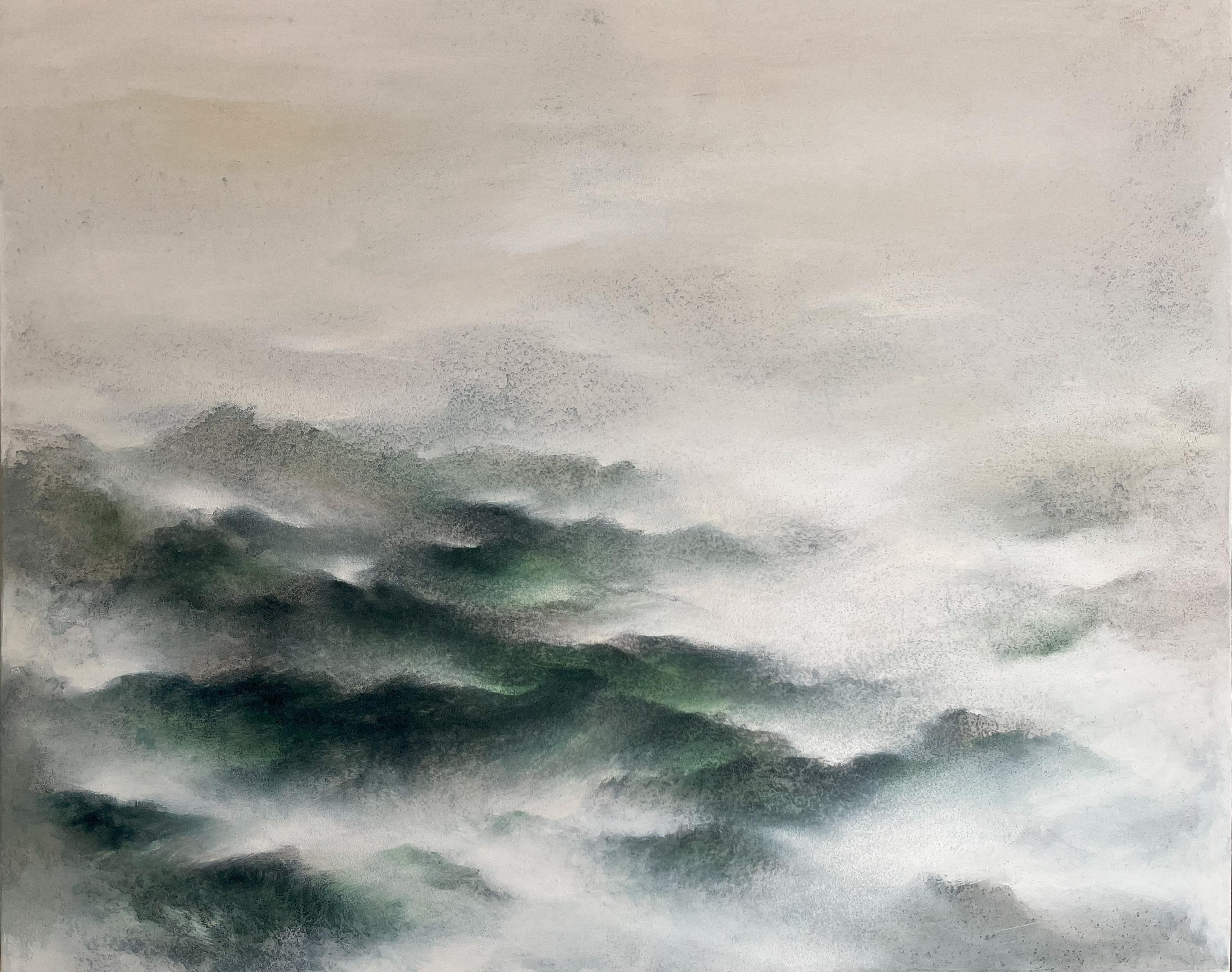 Francesca Borgo Landscape Painting - Take on the Sublime
