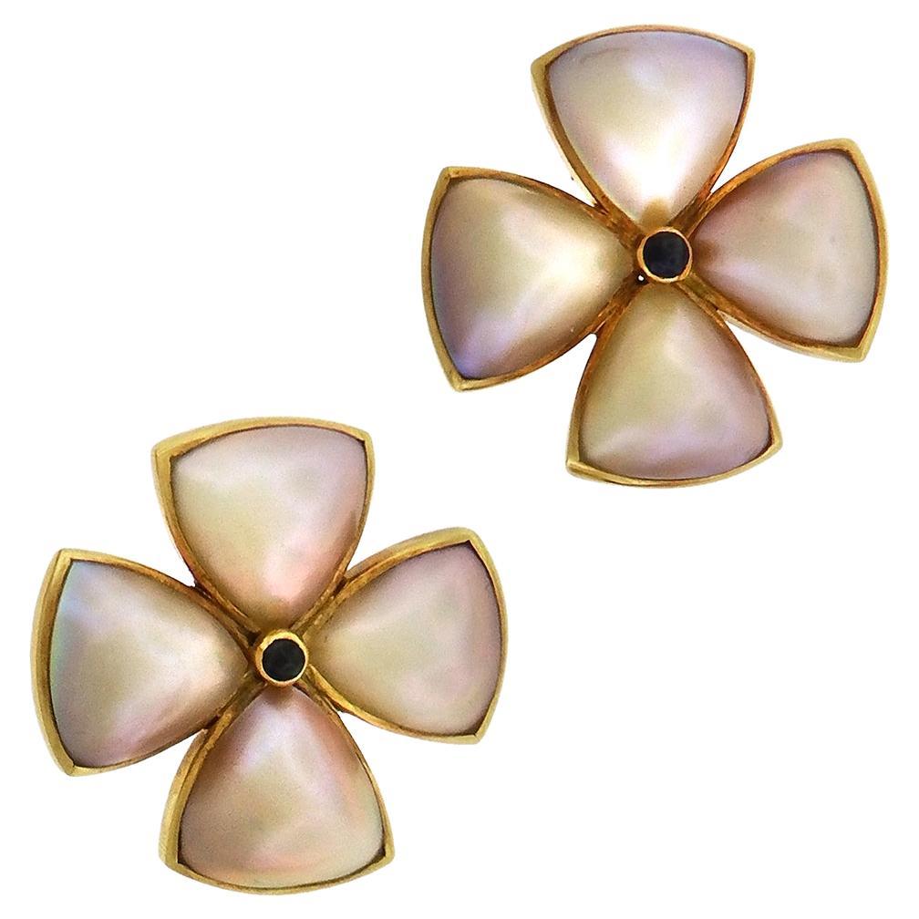 Francesca Di Modrone Boucles d'oreilles Mabe en perles