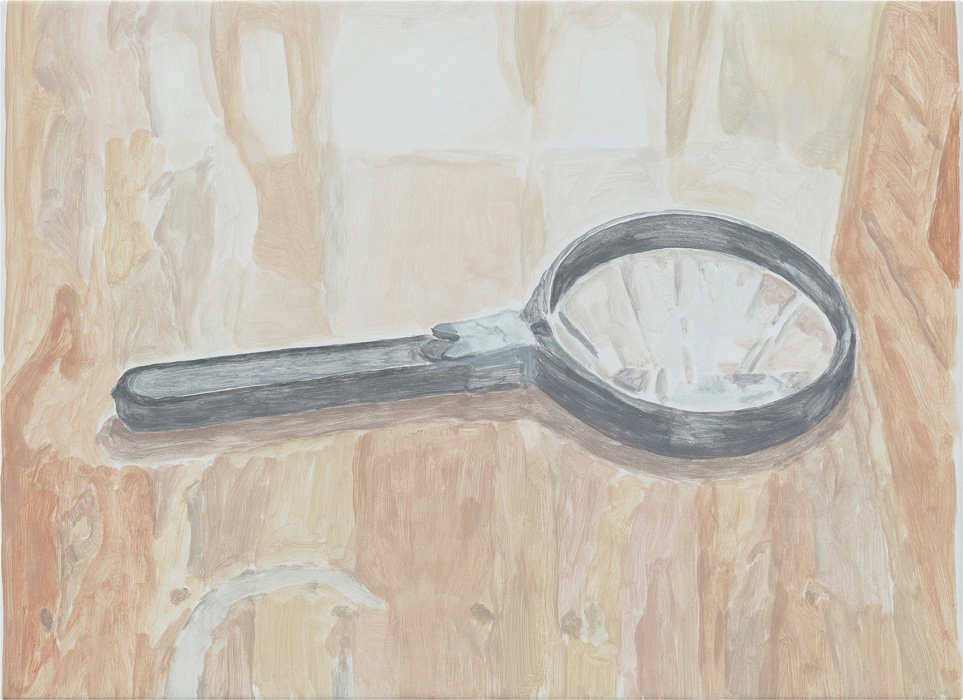 Francesca Fuchs Still-Life Painting - Magnifying Glass