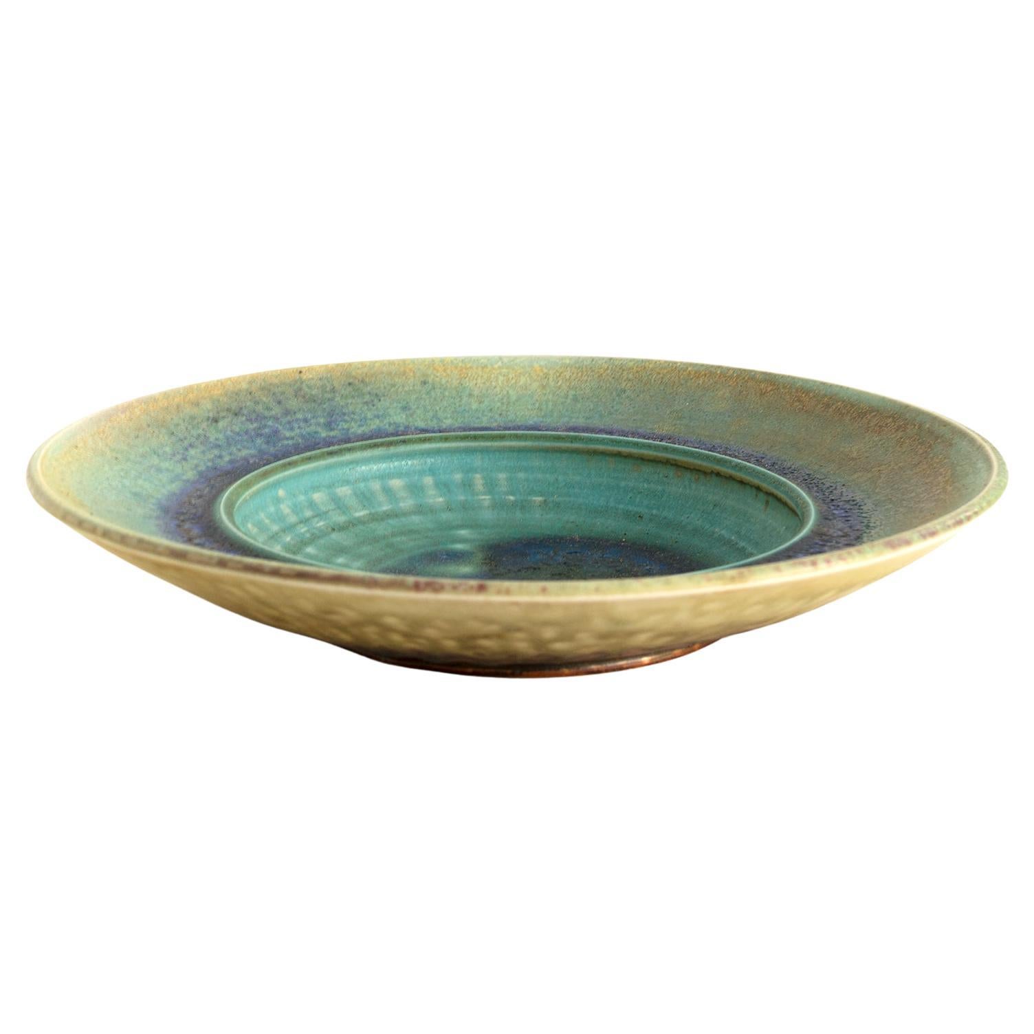 Francesca MascItti-Lindh Ceramic Bowl, for Arabia, Finland For Sale