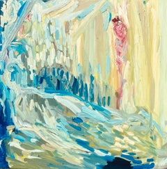 A Deep and Dreamful Sleep. Abstract Expressionist Oil Painting