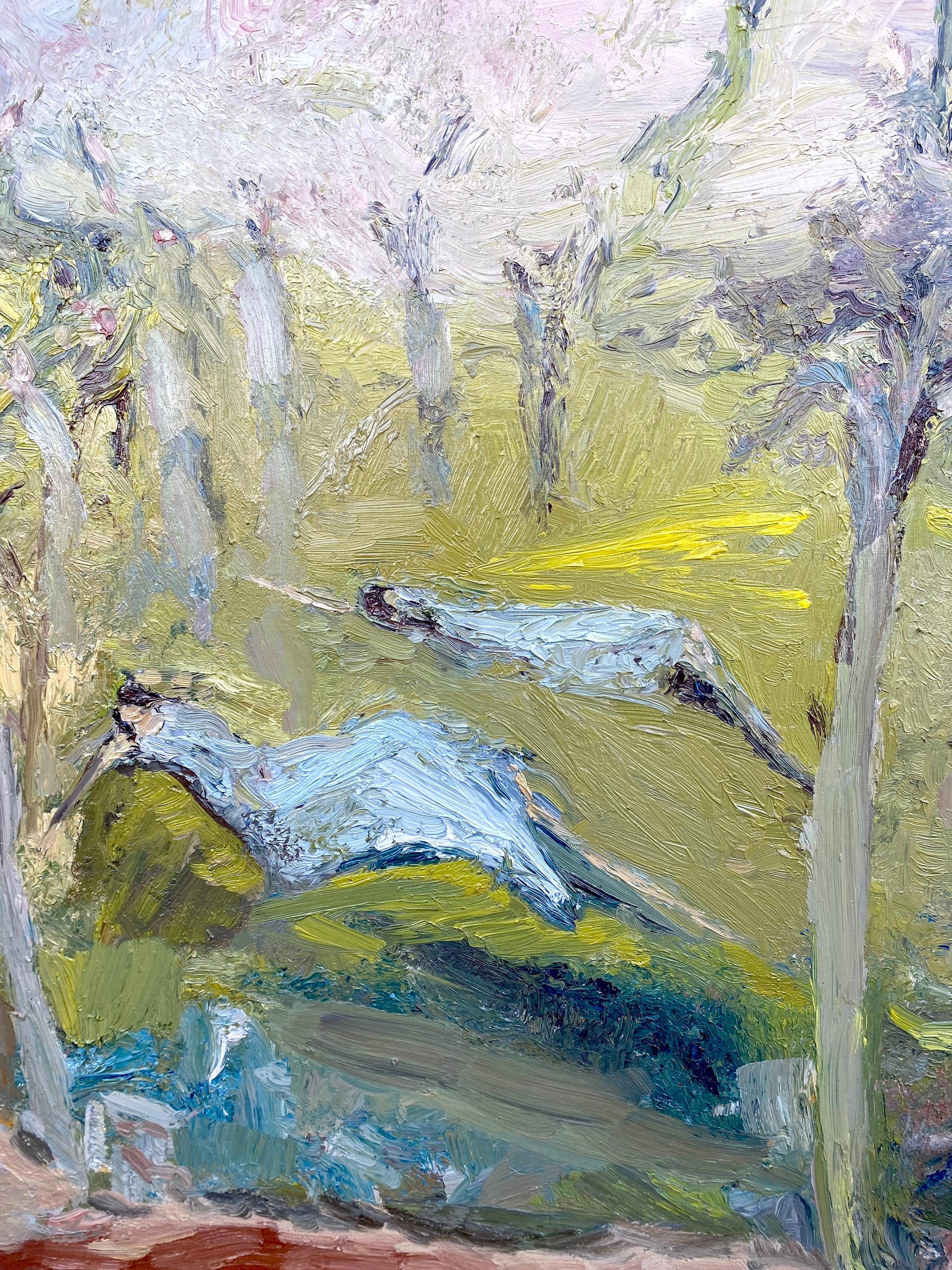 Looking at Jaques Sorolla an impressionist painter from Spain- he painted figures of everyday life scenes. The figures in this painting are resting in the heat of the afternoon

Image 39.5