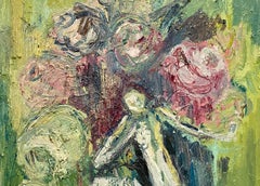 Zur Blume werden. Zeitgenössisches impressionistisches Ölgemälde