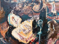 Dreaming Of The Fair.  Large Figurative Oil Painting
