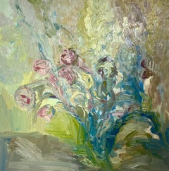 Flowers For Adoration. Contemporary Impressionist Oil Painting