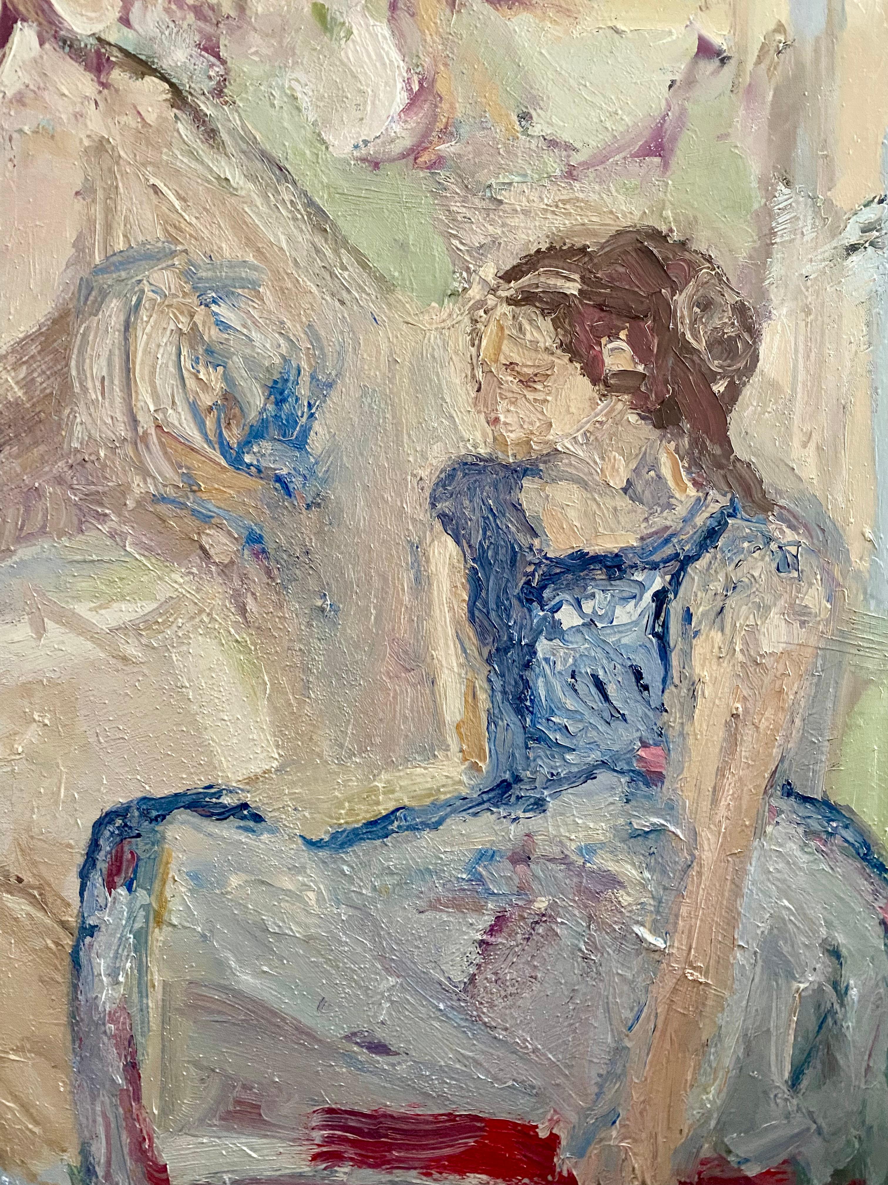 Francesca Owen es una de las artistas expresionistas más destacadas del Reino Unido. Sus obras están muy influenciadas por las imágenes, los sonidos y los colores de la India, donde viaja mucho, y que luego traslada al lienzo. Cada cuadro se