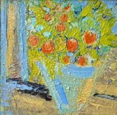 The Orange Tree. Contemporary Landscape Oil Painting