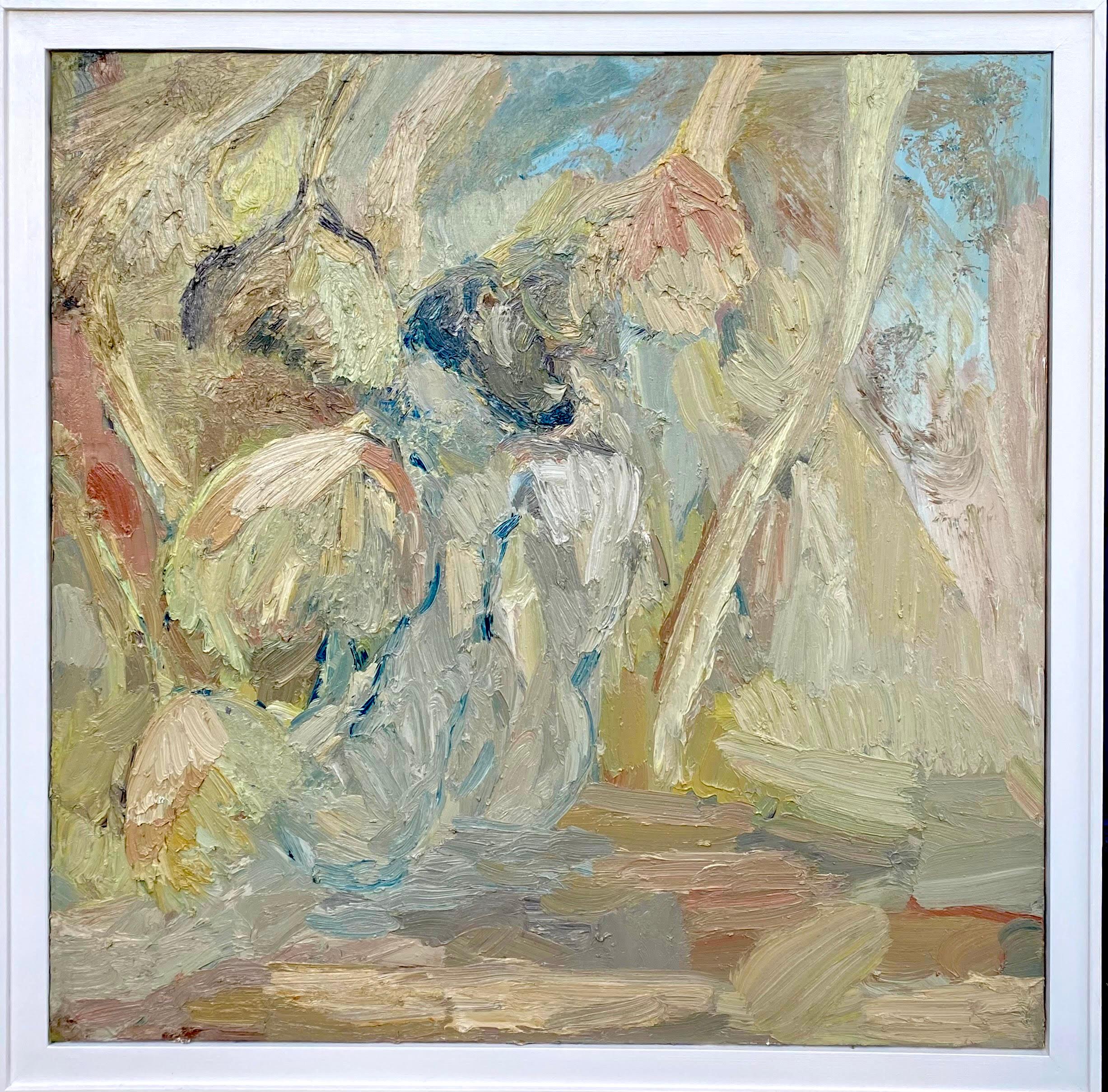 Das Potenzial der Schönheit. Zeitgenössisches expressionistisches Ölgemälde – Painting von FRANCESCA OWEN 