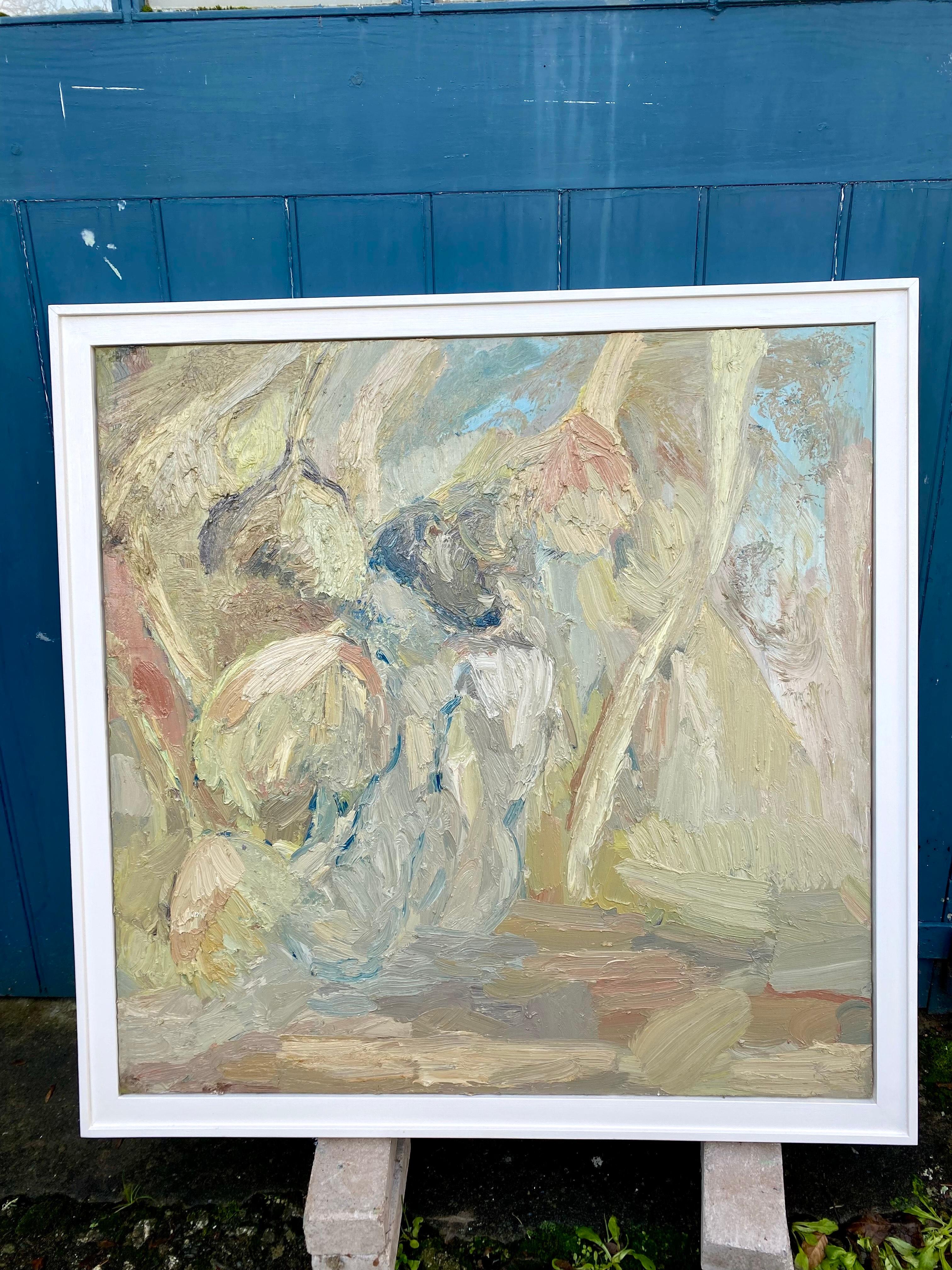 Das Potenzial der Schönheit. Zeitgenössisches expressionistisches Ölgemälde im Angebot 1