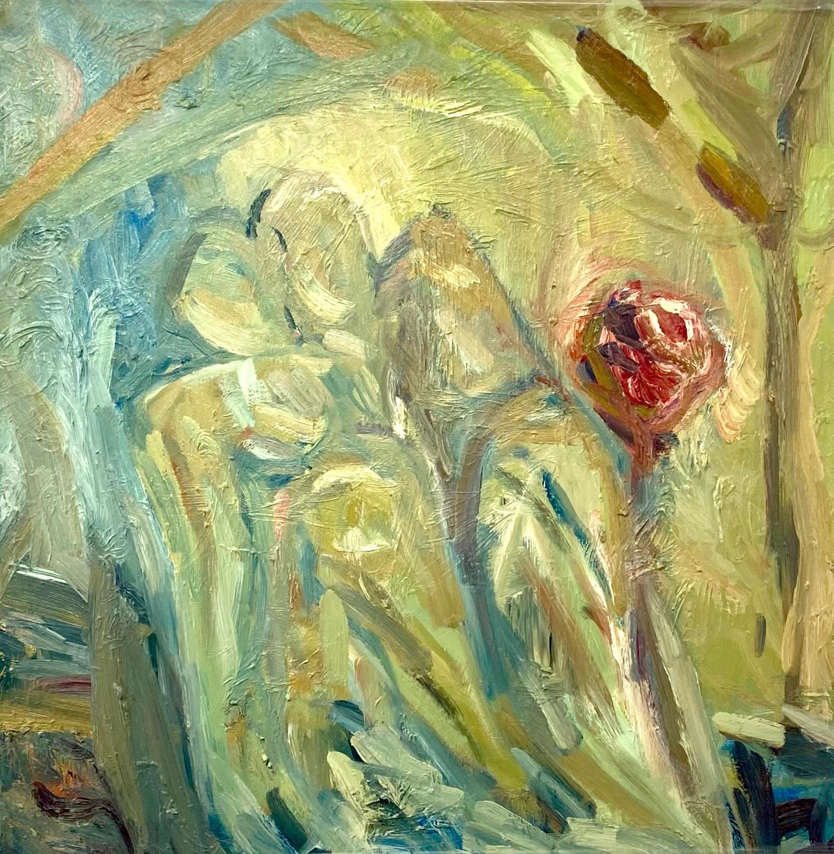 Landscape Painting FRANCESCA OWEN  - Le triomphe de l'amour Peinture à l'huile impressionniste contemporaine